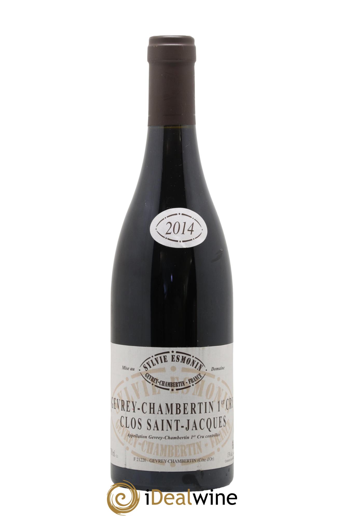 Gevrey-Chambertin 1er Cru Clos Saint Jacques Sylvie Esmonin 2014 - Lotto di 1 bottiglia - 0