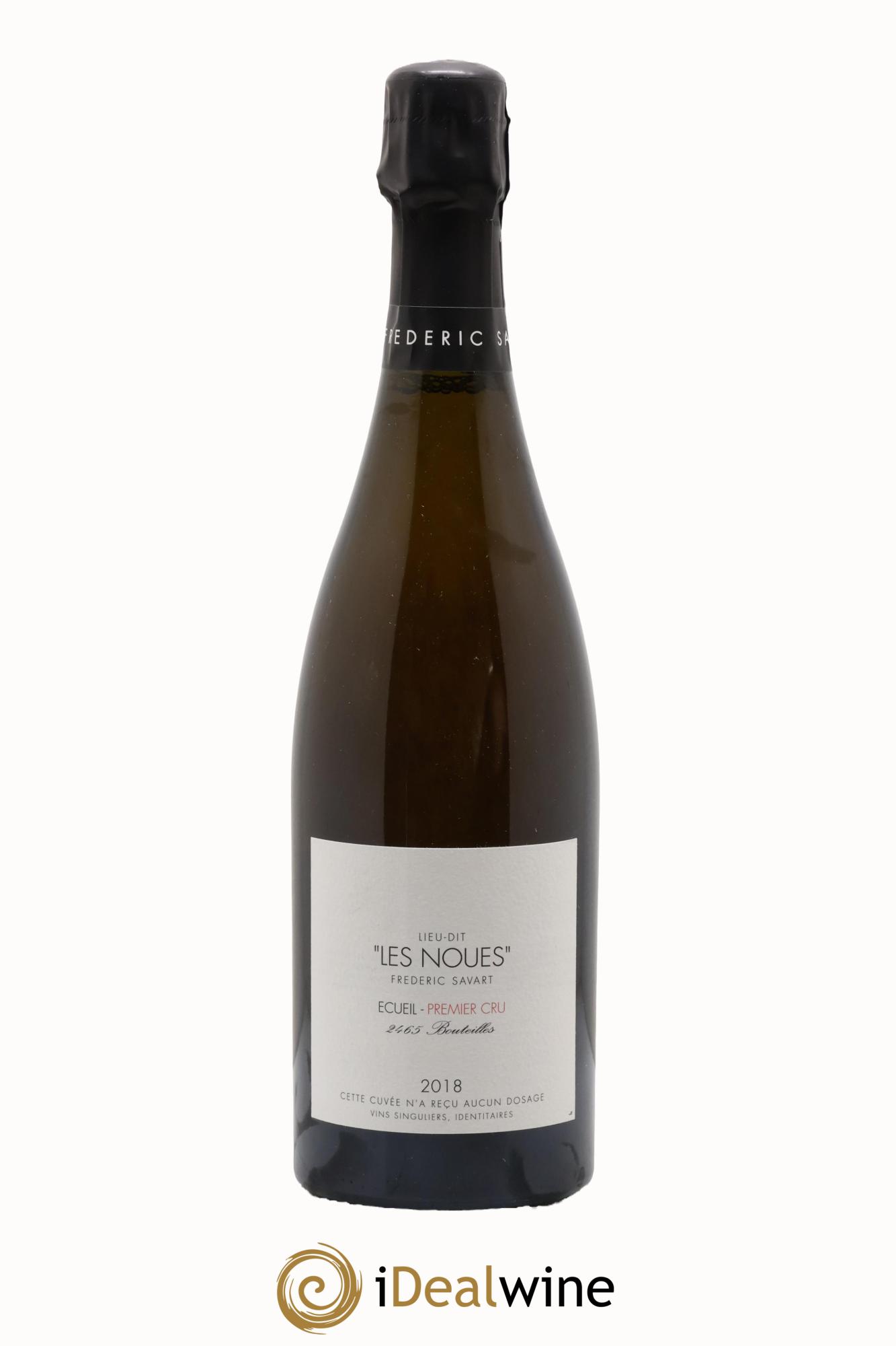 Les Noues 1er Cru Extra-Brut Savart 2018 - Lot de 1 bouteille - 0