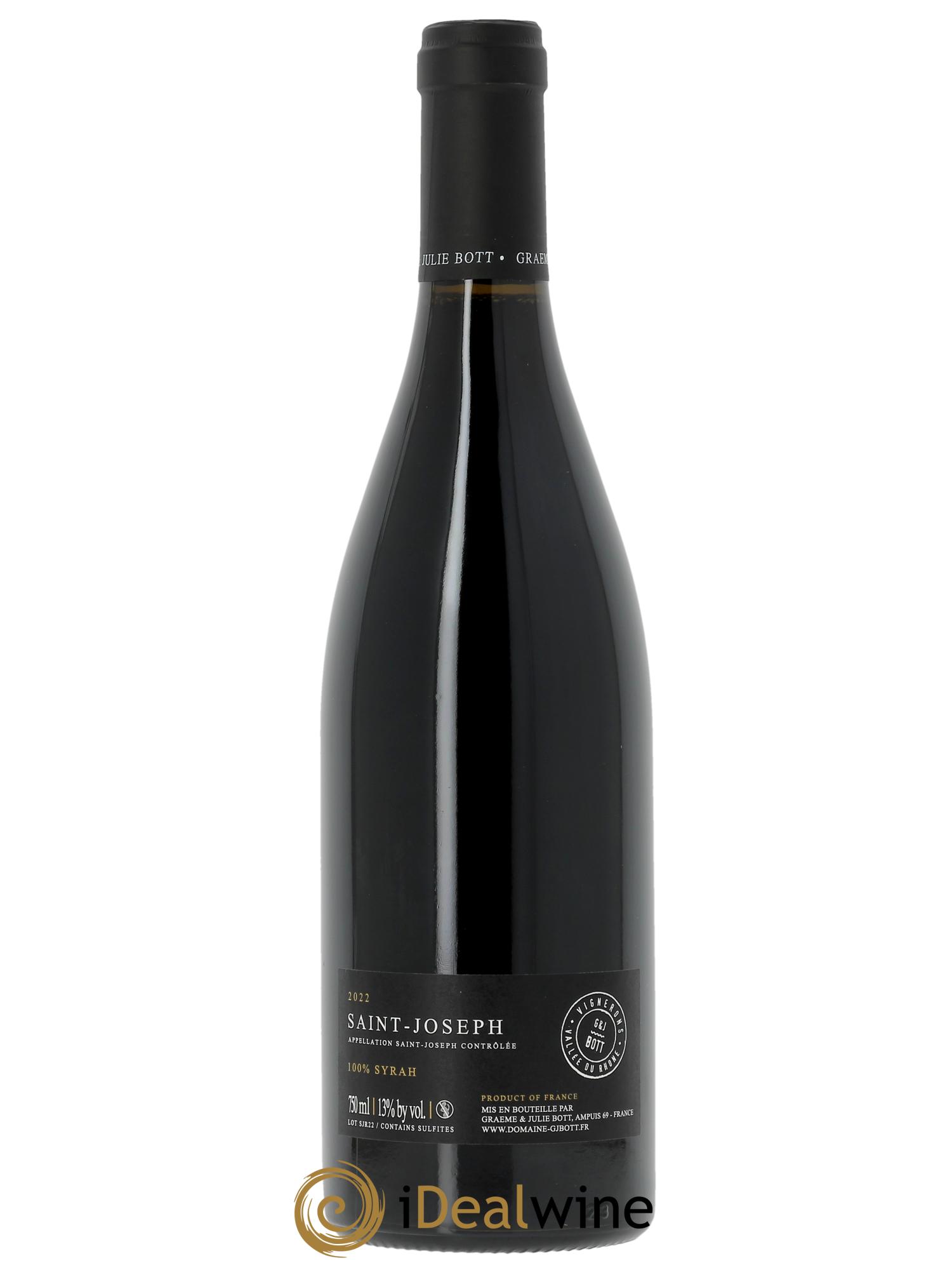 Saint-Joseph Graeme & Julie Bott  2022 - Lot de 1 bouteille - 1