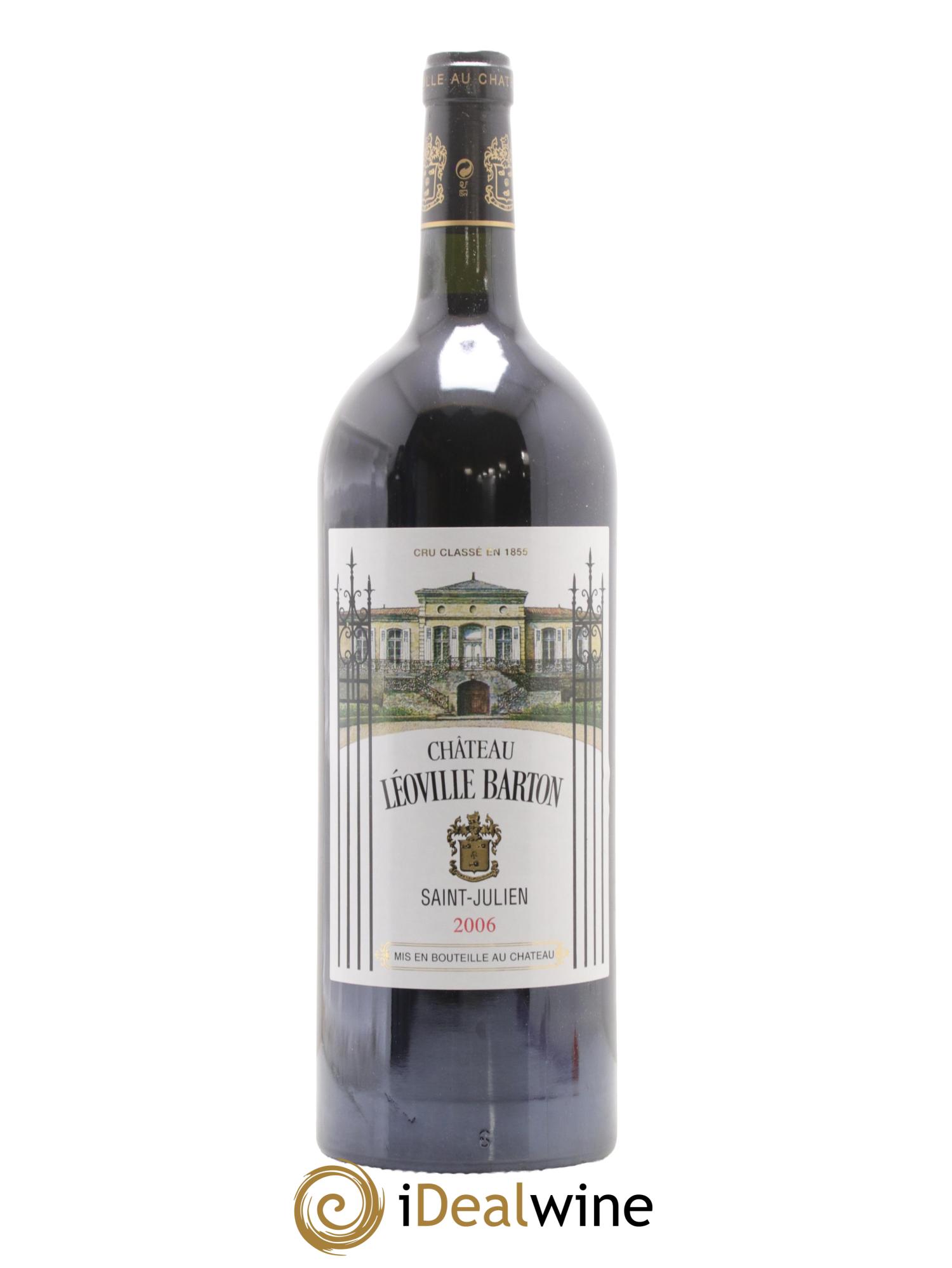 Château Léoville Barton 2ème Grand Cru Classé 2006 - Lotto di 1 magnum - 0