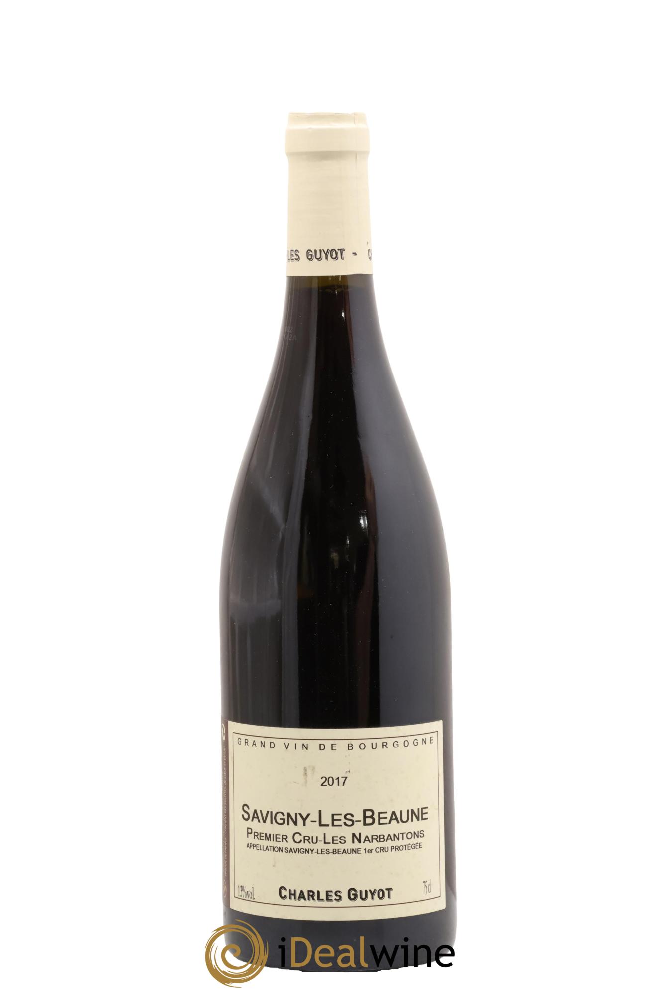 Savigny-lès-Beaune 1er Cru Les narbantons Charles Guyot 2017 - Lot of 1 bottle - 0