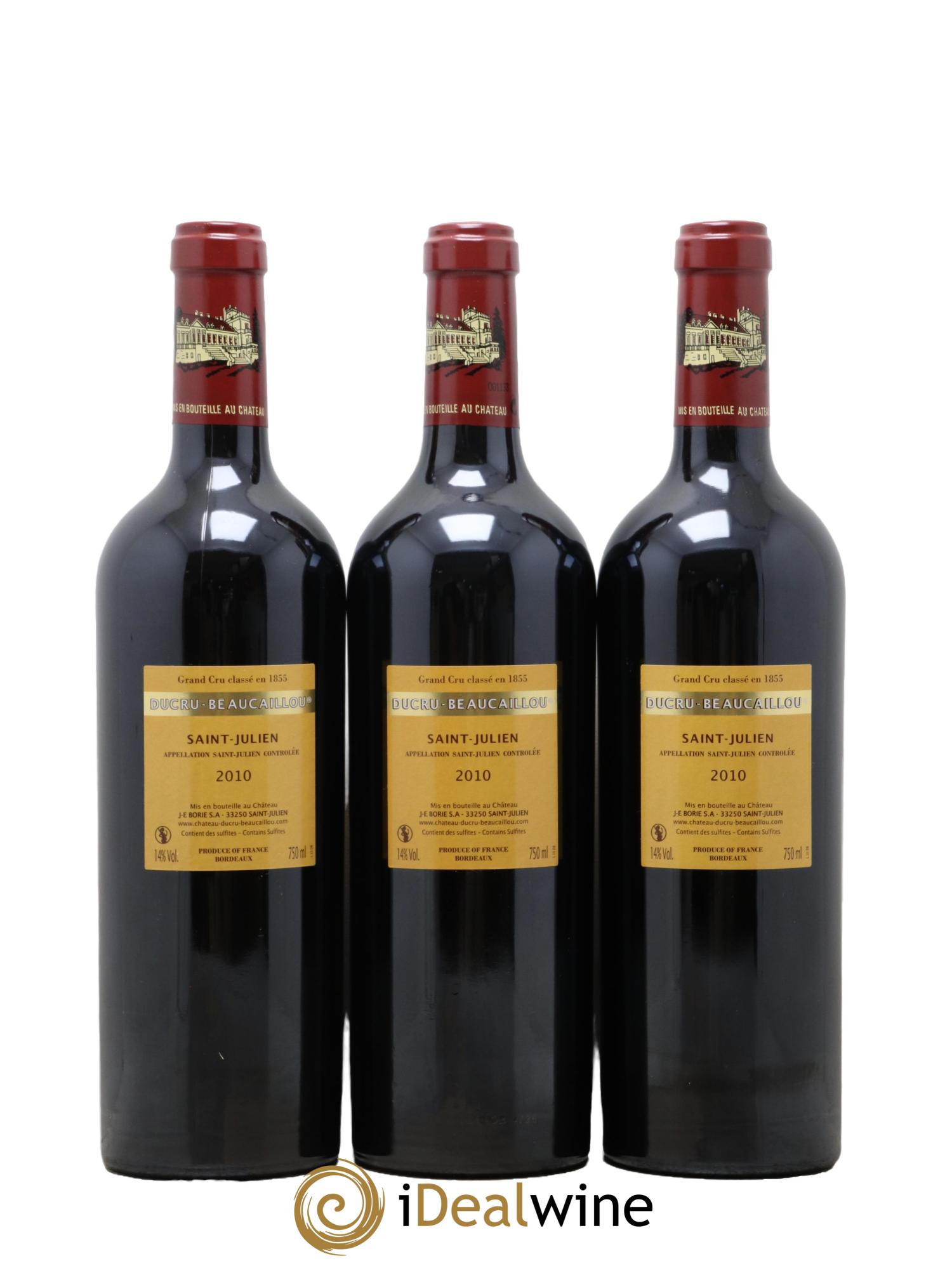 Château Ducru Beaucaillou 2ème Grand Cru Classé 2010 - Lotto di 6 bottiglie - 4