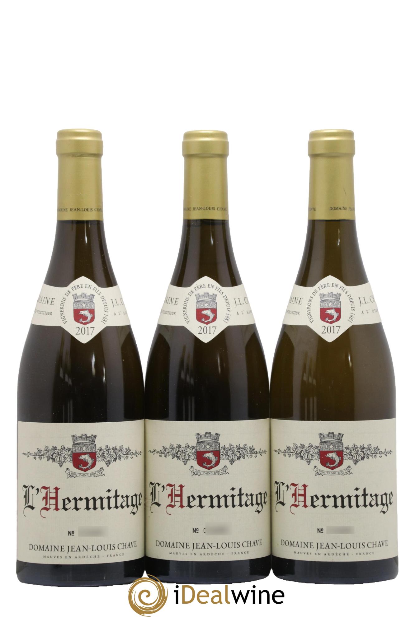 Hermitage Jean-Louis Chave 2017 - Lot de 6 bouteilles - 1