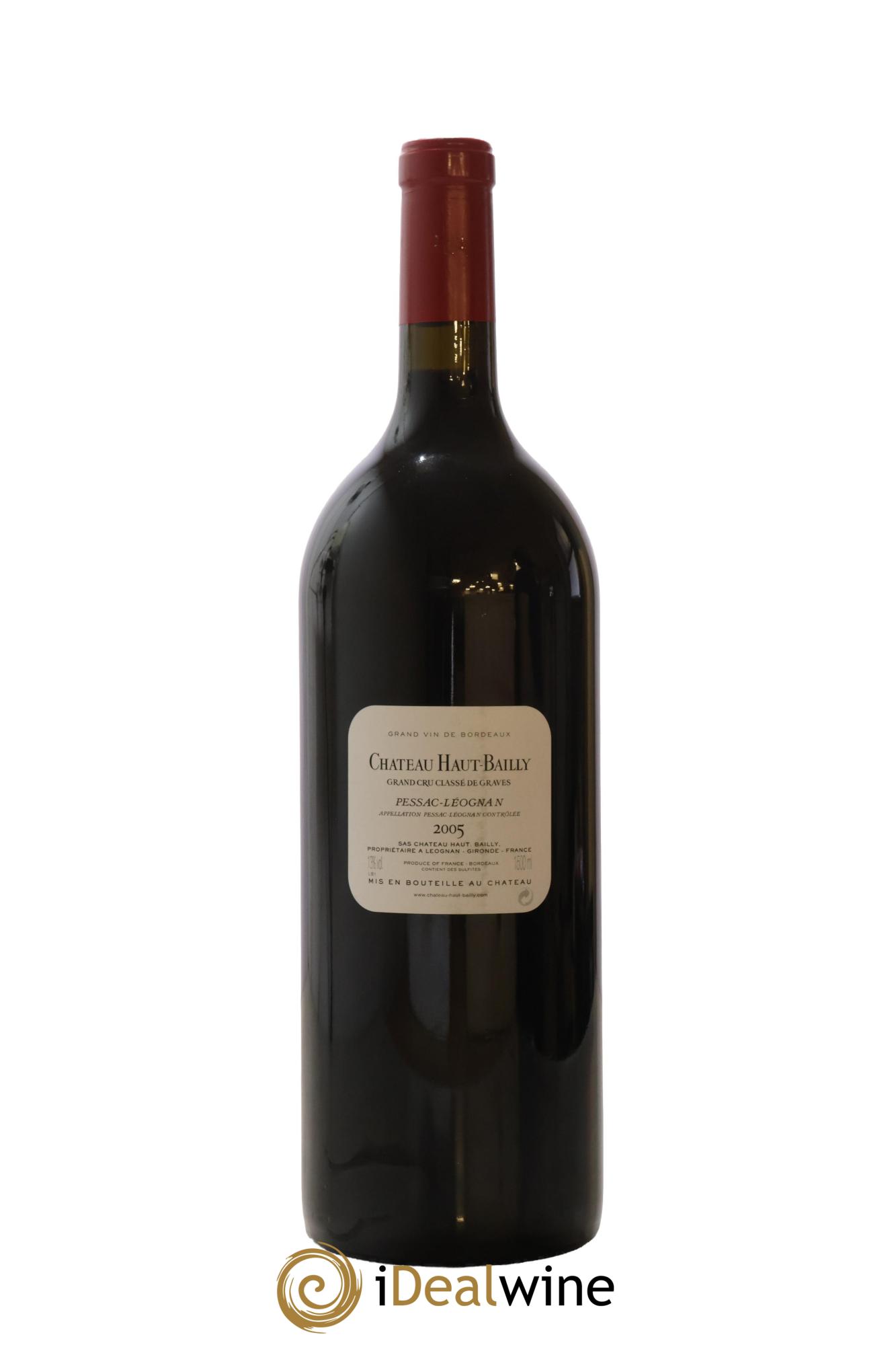 Château Haut-Bailly Cru Classé de Graves  2005 - Posten von 1 Magnum - 2