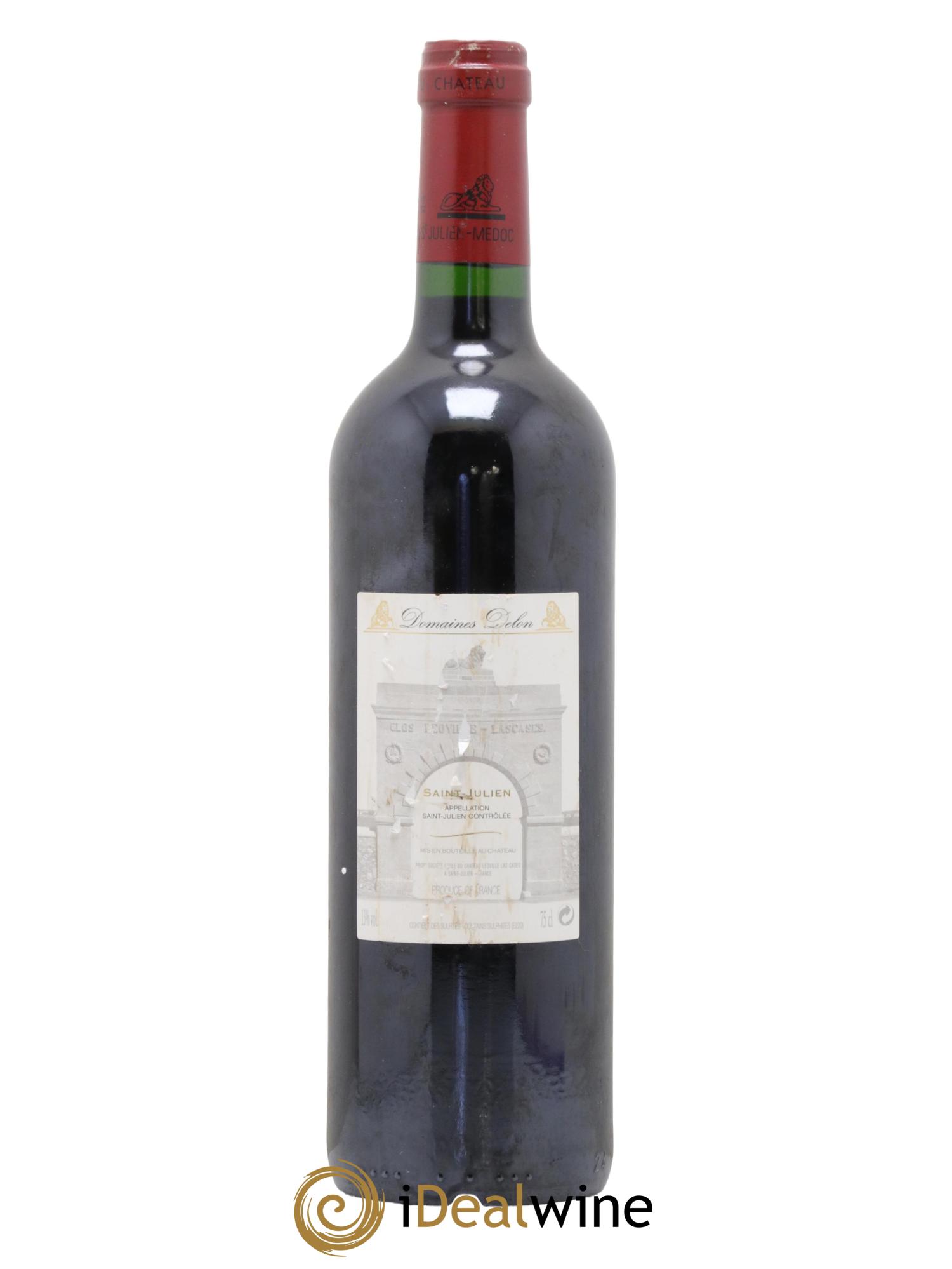 Château Léoville Las Cases 2ème Grand Cru Classé 2006 - Lot de 1 bouteille - 1