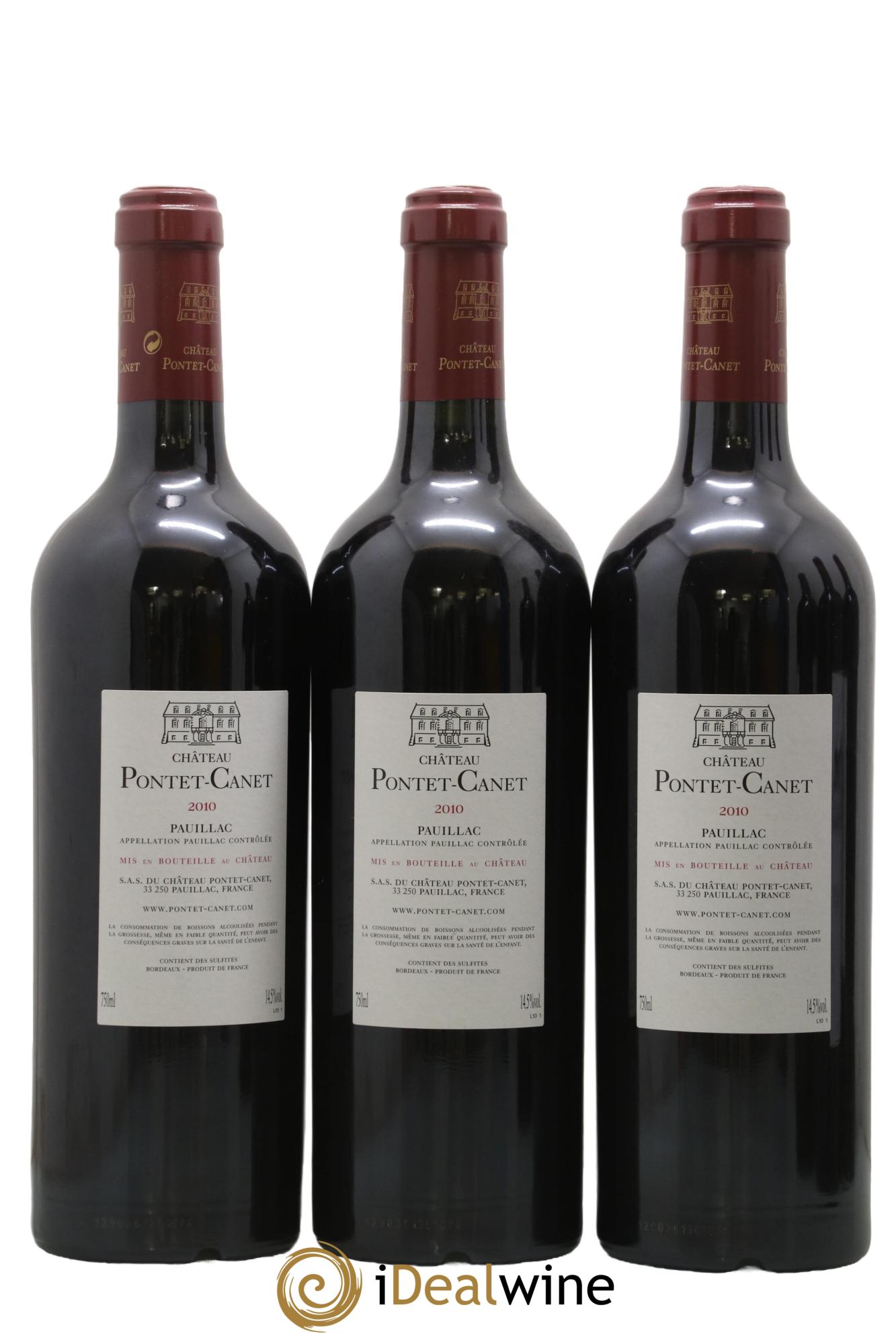 Château Pontet Canet 5ème Grand Cru Classé 2010 - Lotto di 6 bottiglie - 4
