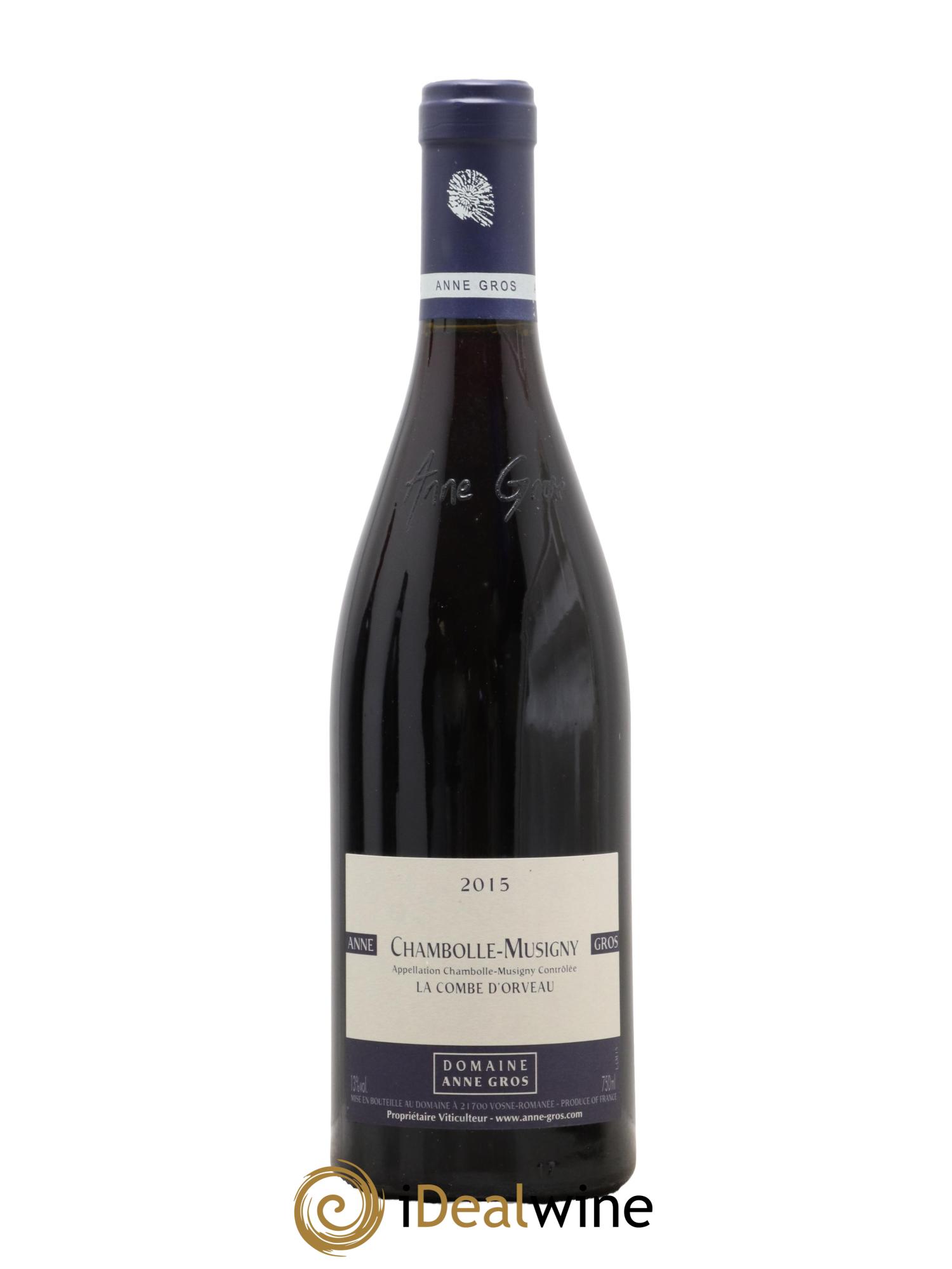 Chambolle-Musigny La Combe d'Orveau Anne Gros 2015 - Lot de 1 bouteille - 0