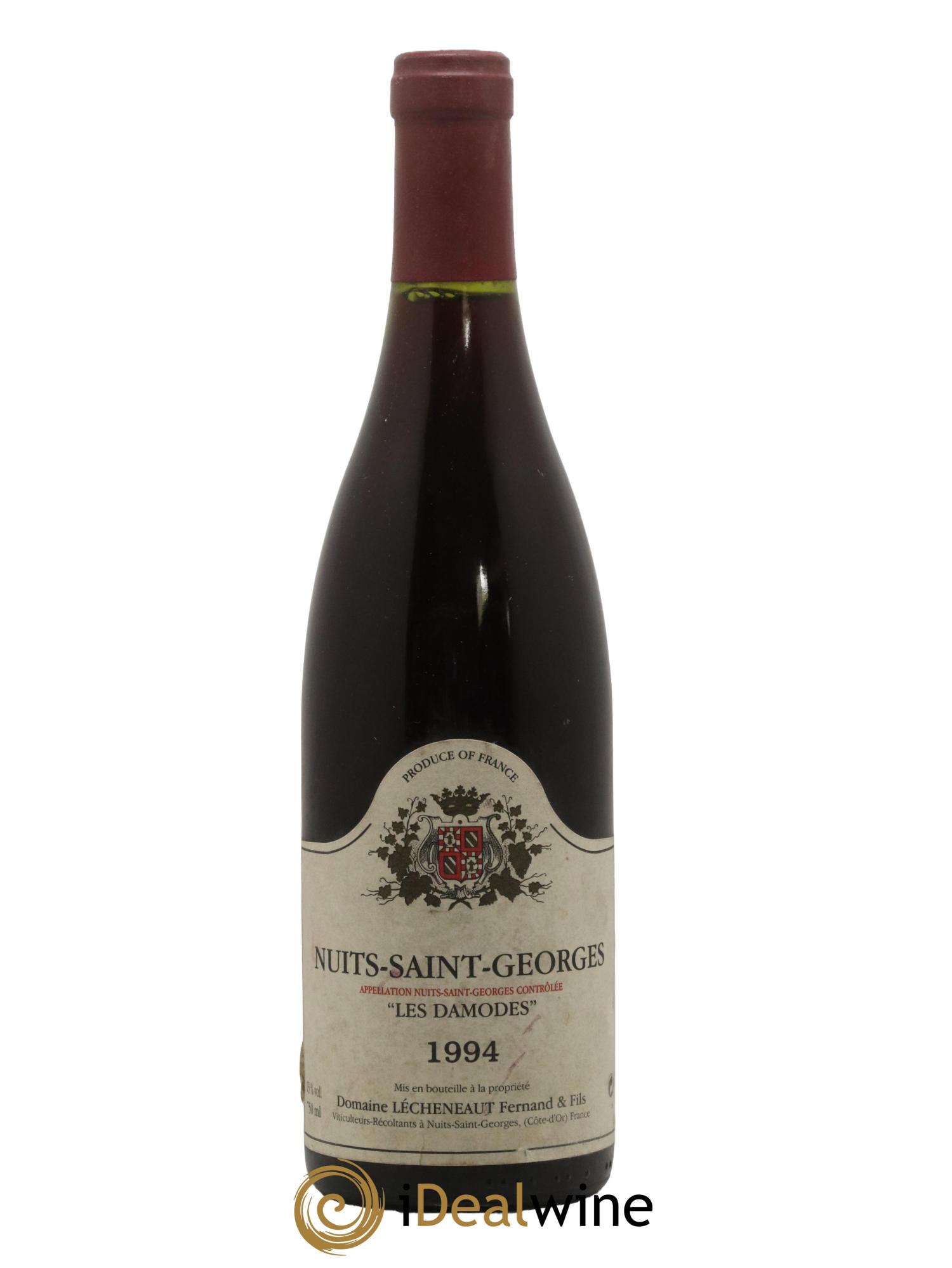 Nuits-Saint-Georges Les Damodes Lécheneaut 1994 - Lot de 1 bouteille - 0