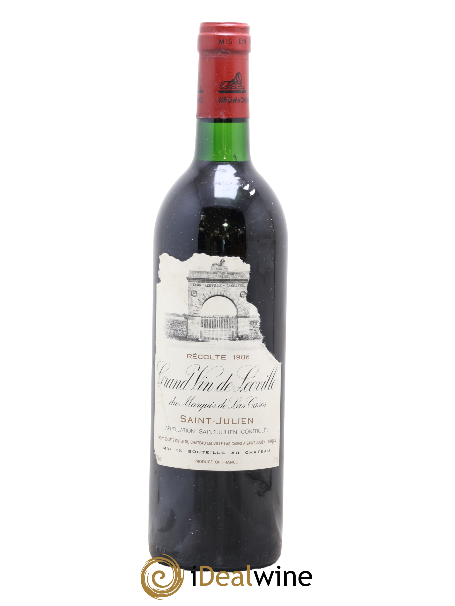 Château Léoville Las Cases 2ème Grand Cru Classé 1986 - Lotto di 1 bottiglia - 0