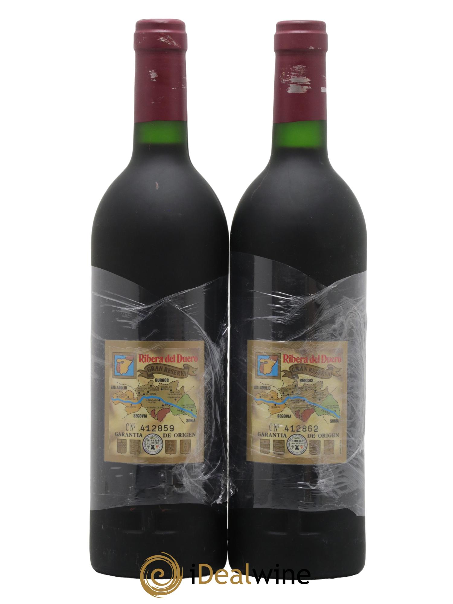 Ribera Del Duero Vega Sicilia Unico Reserva Especial Famille Alvarez Lote N 004/99 - Lot de 2 bouteilles - 1