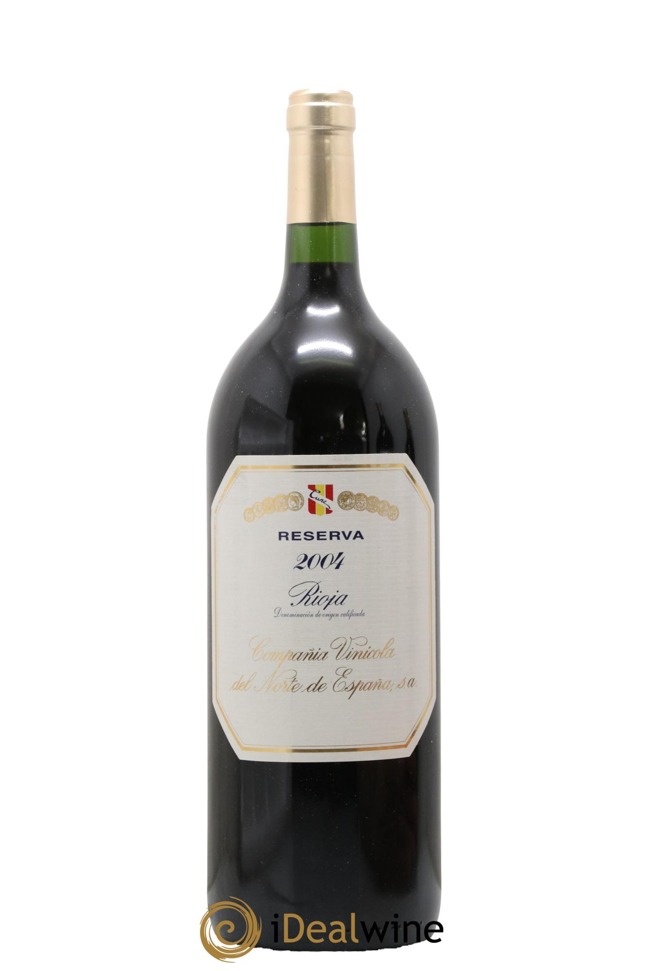 Rioja DOCA Reserva Compania Vinicola del Norte de Espana 2004 - Posten von 1 Magnum - 0