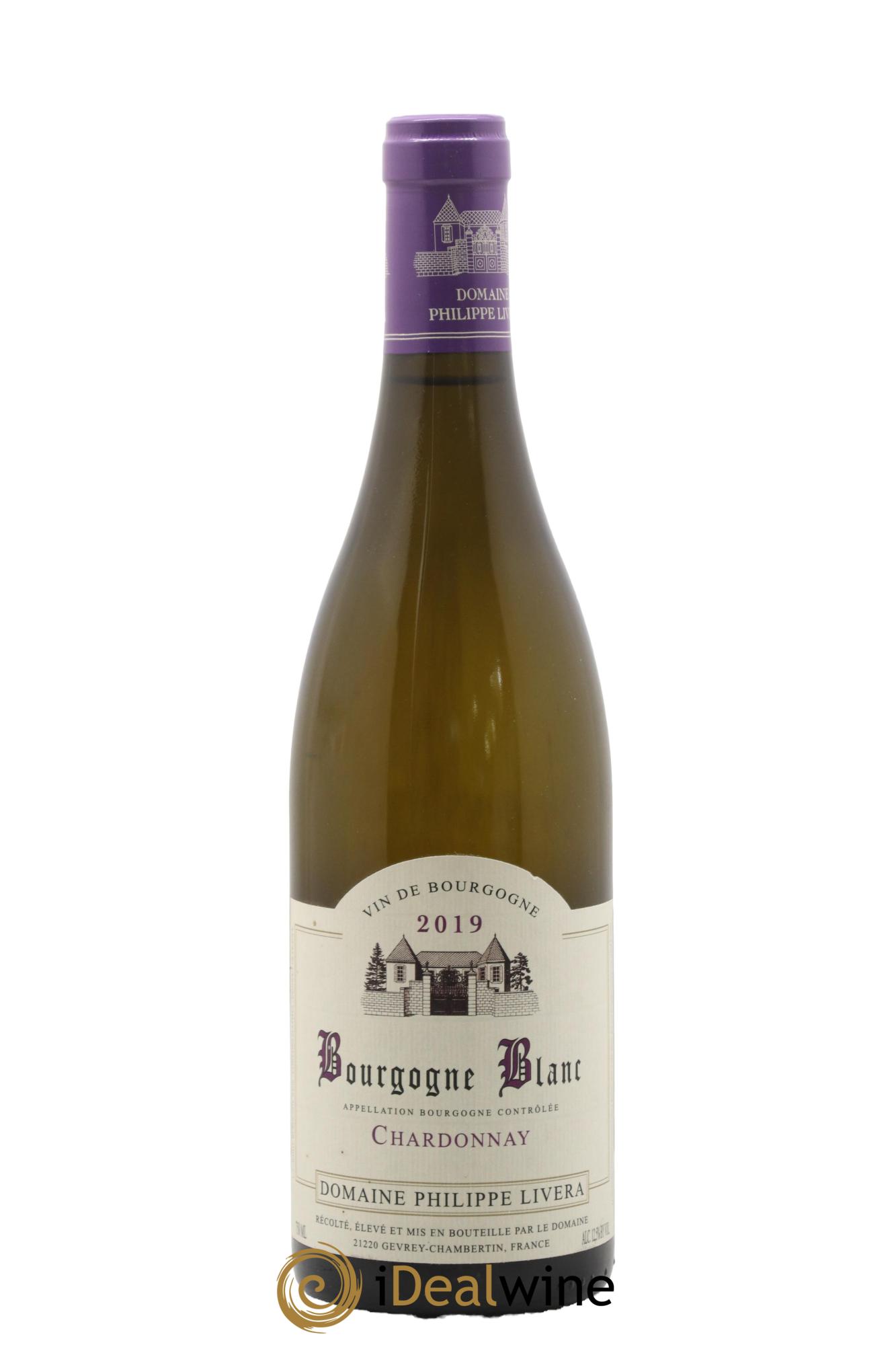 Bourgogne Chardonnay Tilleuls (Domaine des) - Philippe Livera 2019 - Lot de 1 bouteille - 0