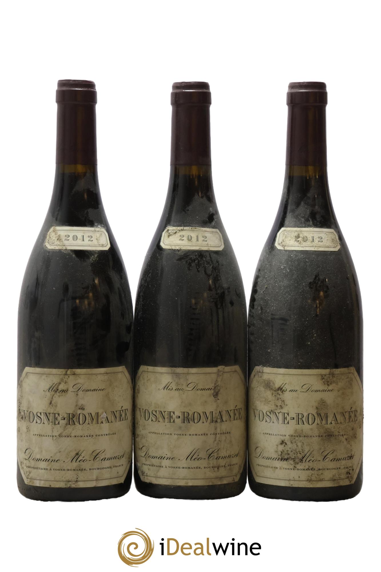 Vosne-Romanée Méo-Camuzet (Domaine) 2012 - Lot de 3 bouteilles - 0