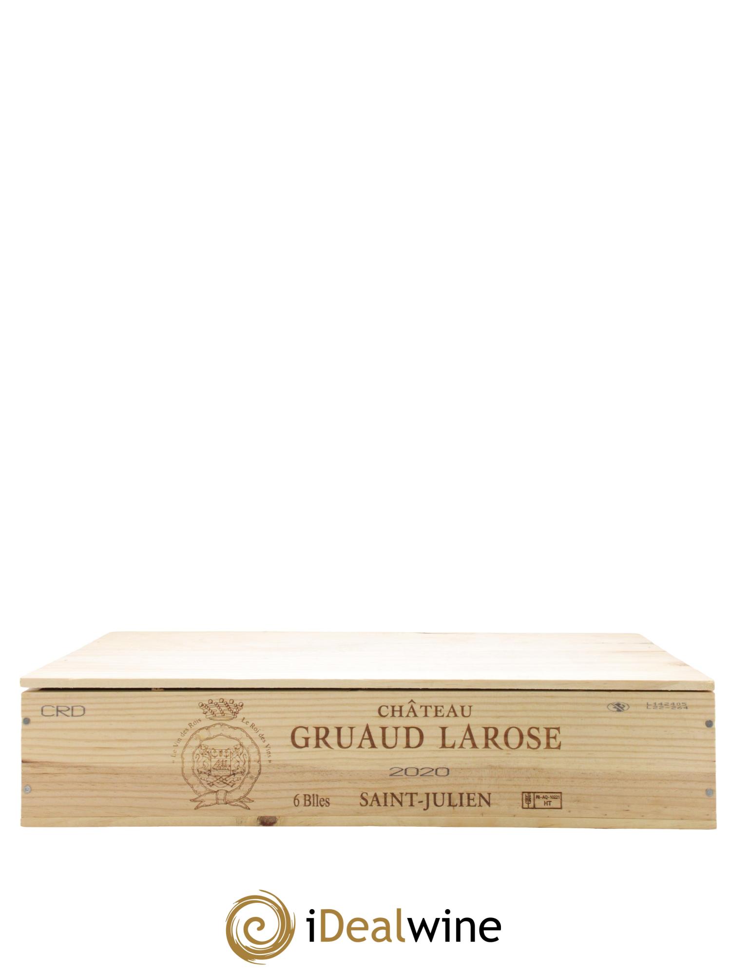 Château Gruaud Larose 2ème Grand Cru Classé 2020 - Lot of 6 bottles - 1