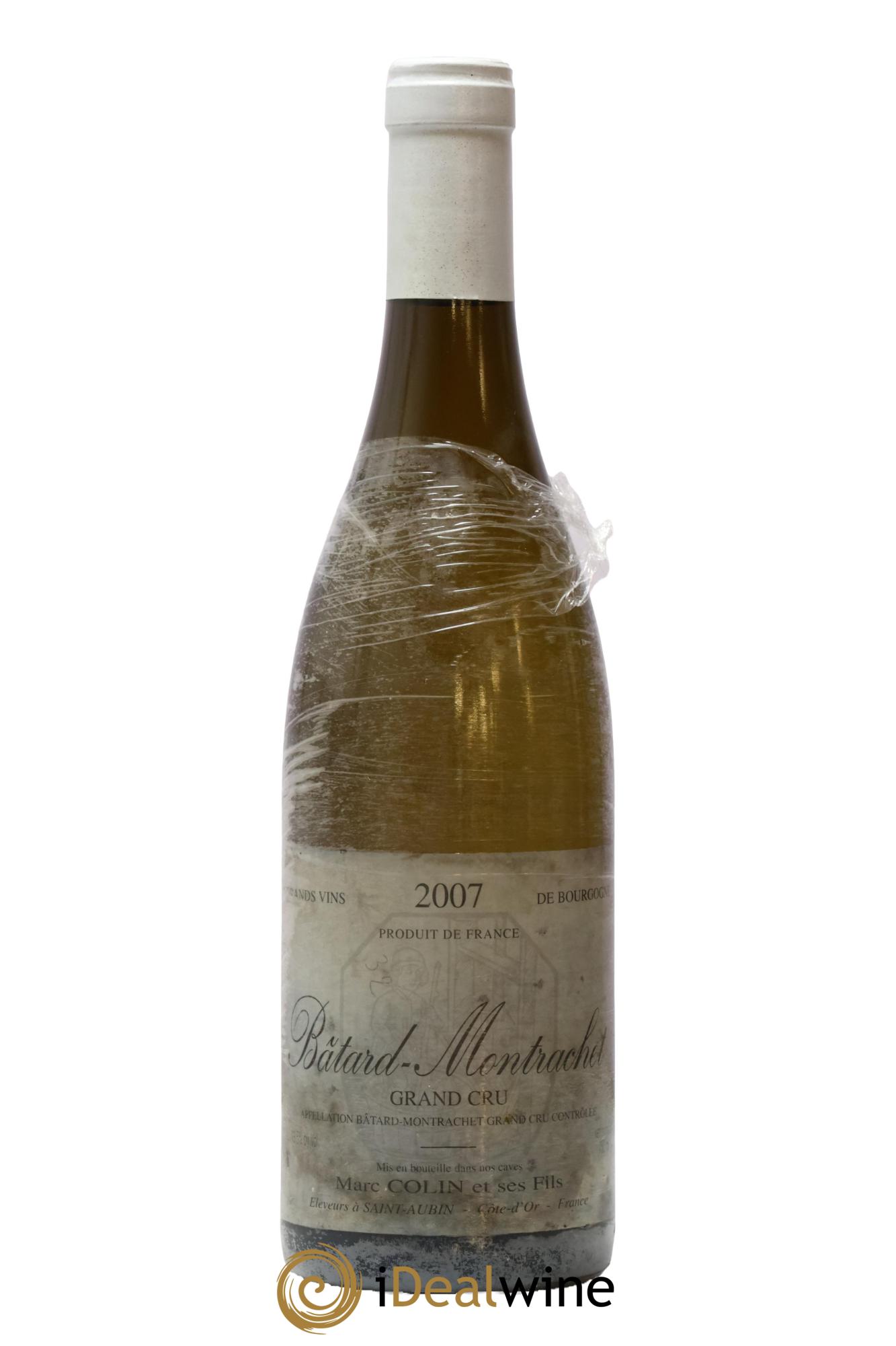 Bâtard-Montrachet Grand Cru Marc Colin & Fils 2007 - Posten von 1 Flasche - 0