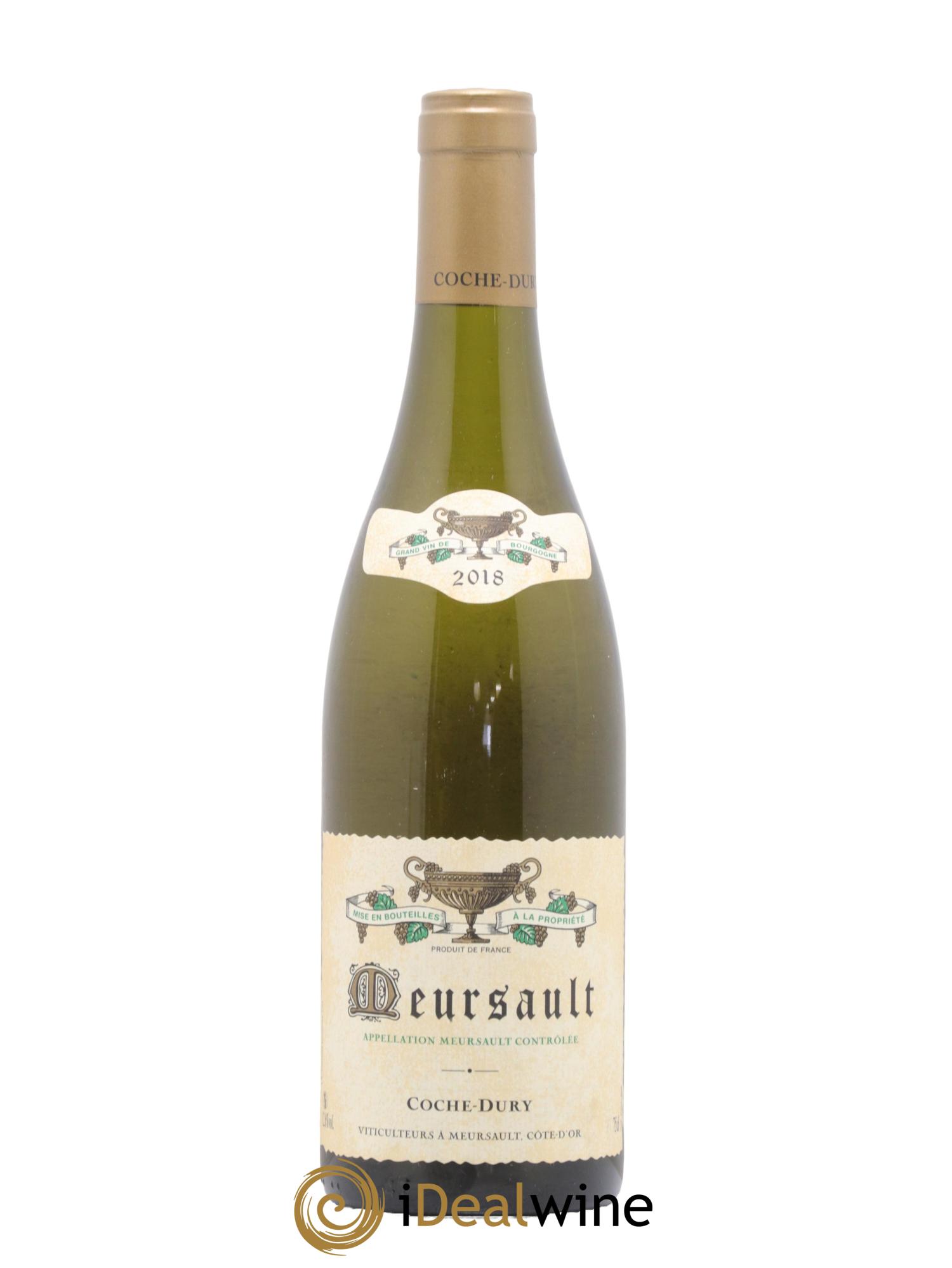 Meursault Coche Dury (Domaine) 2018 - Lot de 1 bouteille - 0