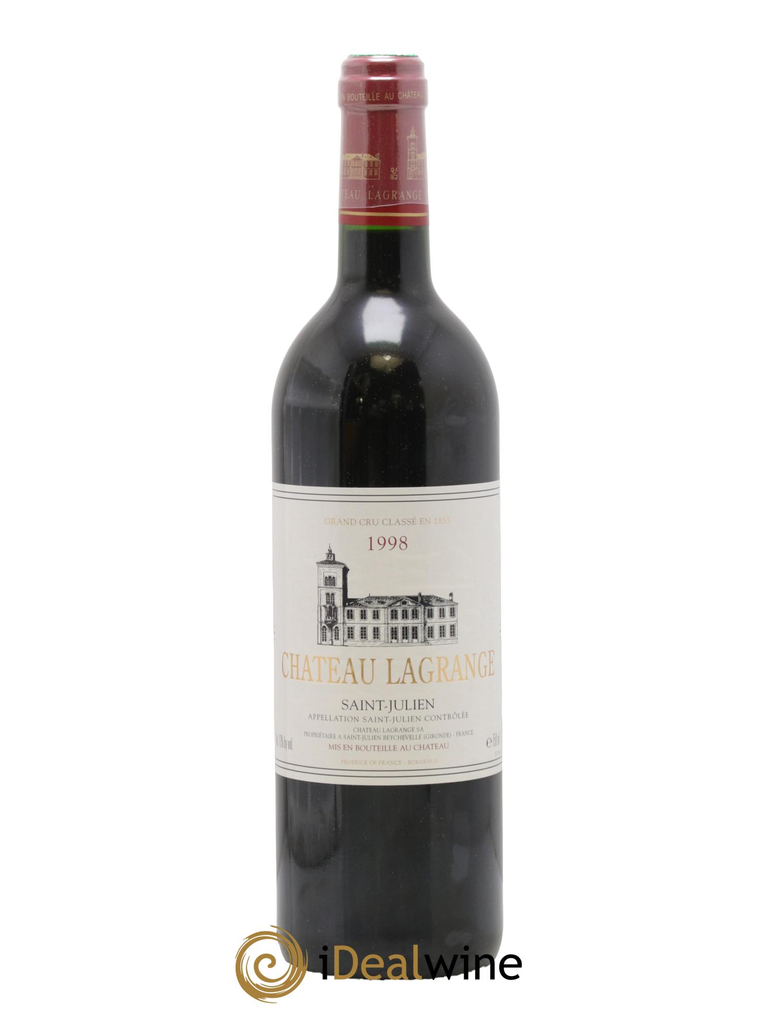 Château Lagrange 3ème Grand Cru Classé 1998 - Posten von 1 Flasche - 0