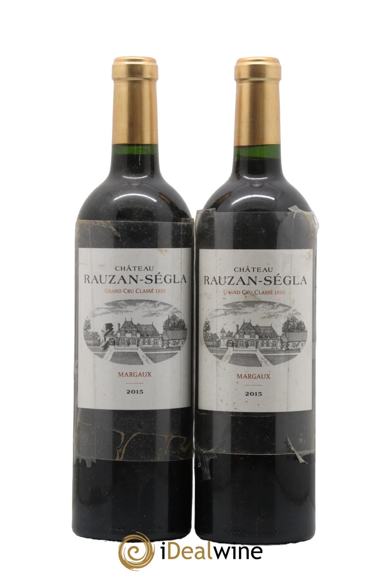 Château Rauzan Ségla Grand Cru Classé 2015 - Lot of 2 bottles - 0