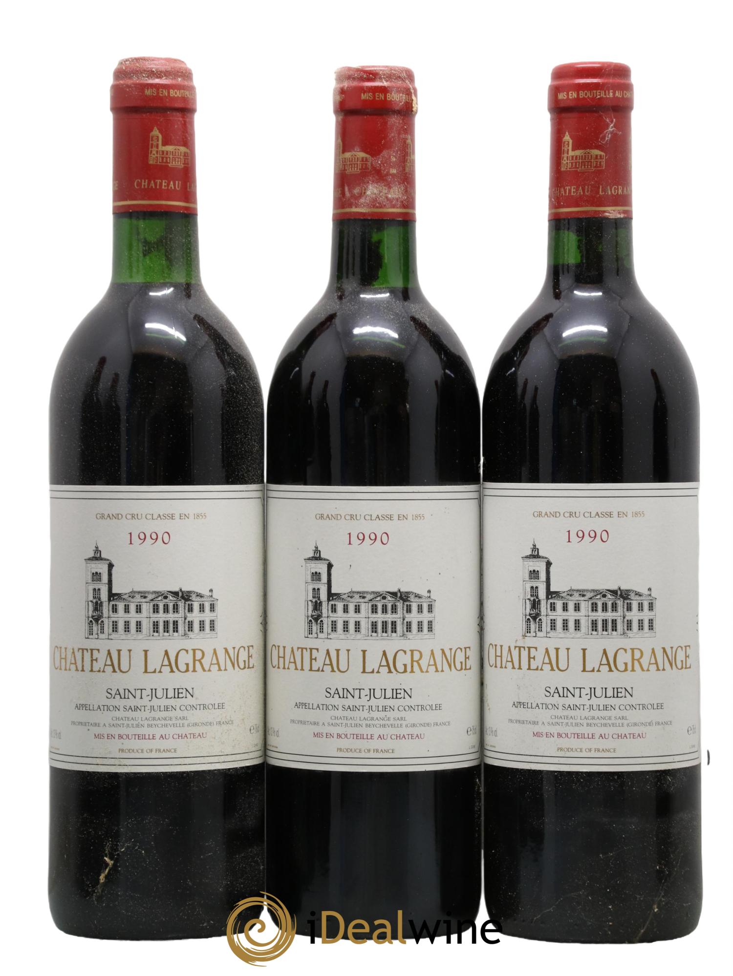 Château Lagrange 3ème Grand Cru Classé 1990 - Lot de 12 bouteilles - 3