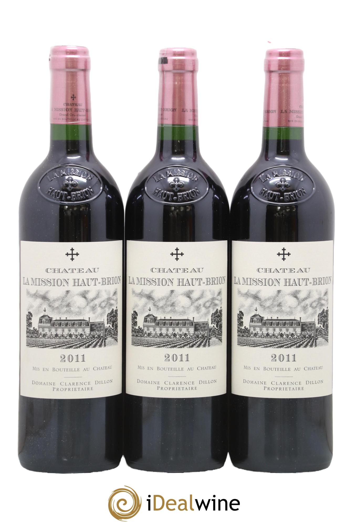 Château la Mission Haut-Brion Cru Classé de Graves 2011 - Lot de 6 bouteilles - 3