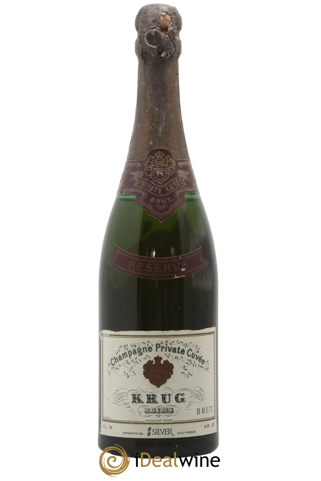 Champagne Brut Private Cuvée Réservé Krug - Posten von 1 Flasche - 0