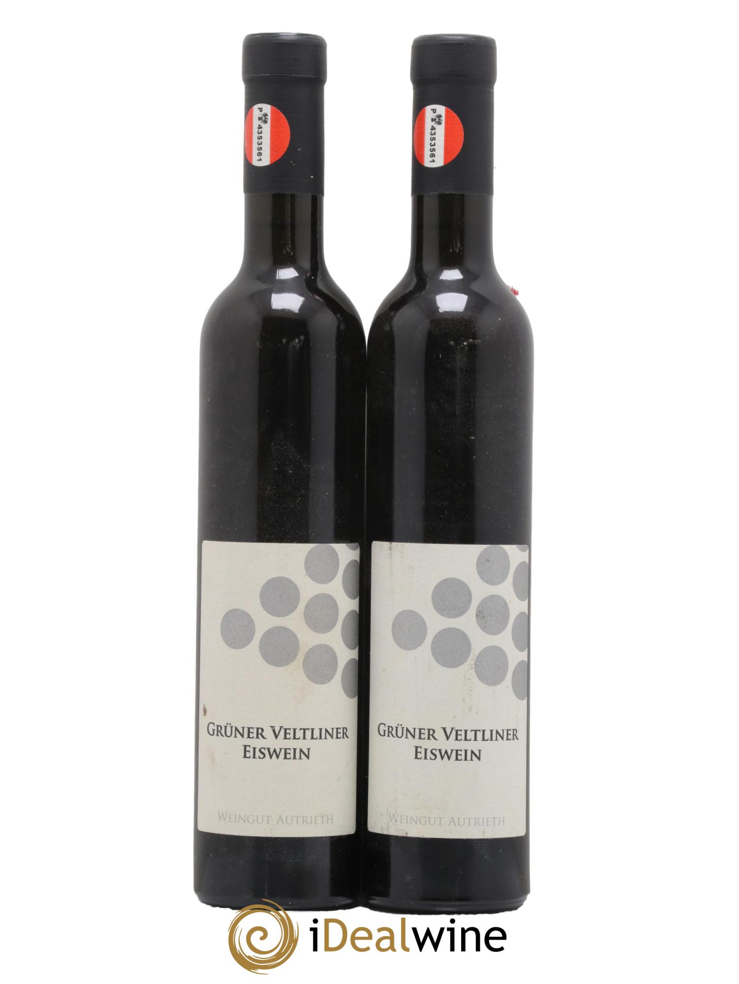 Autriche Eiswein Weingut Autrieth 2015 - Posten von 2 Demi-Flaschen - 0