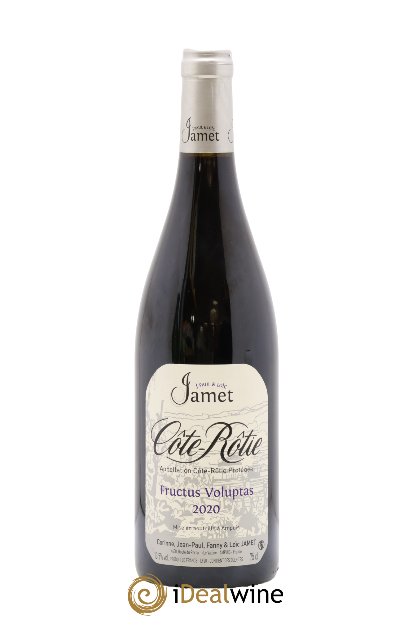 Côte-Rôtie Fructus Voluptas Jamet (Domaine) 2020 - Lot de 1 bouteille - 0
