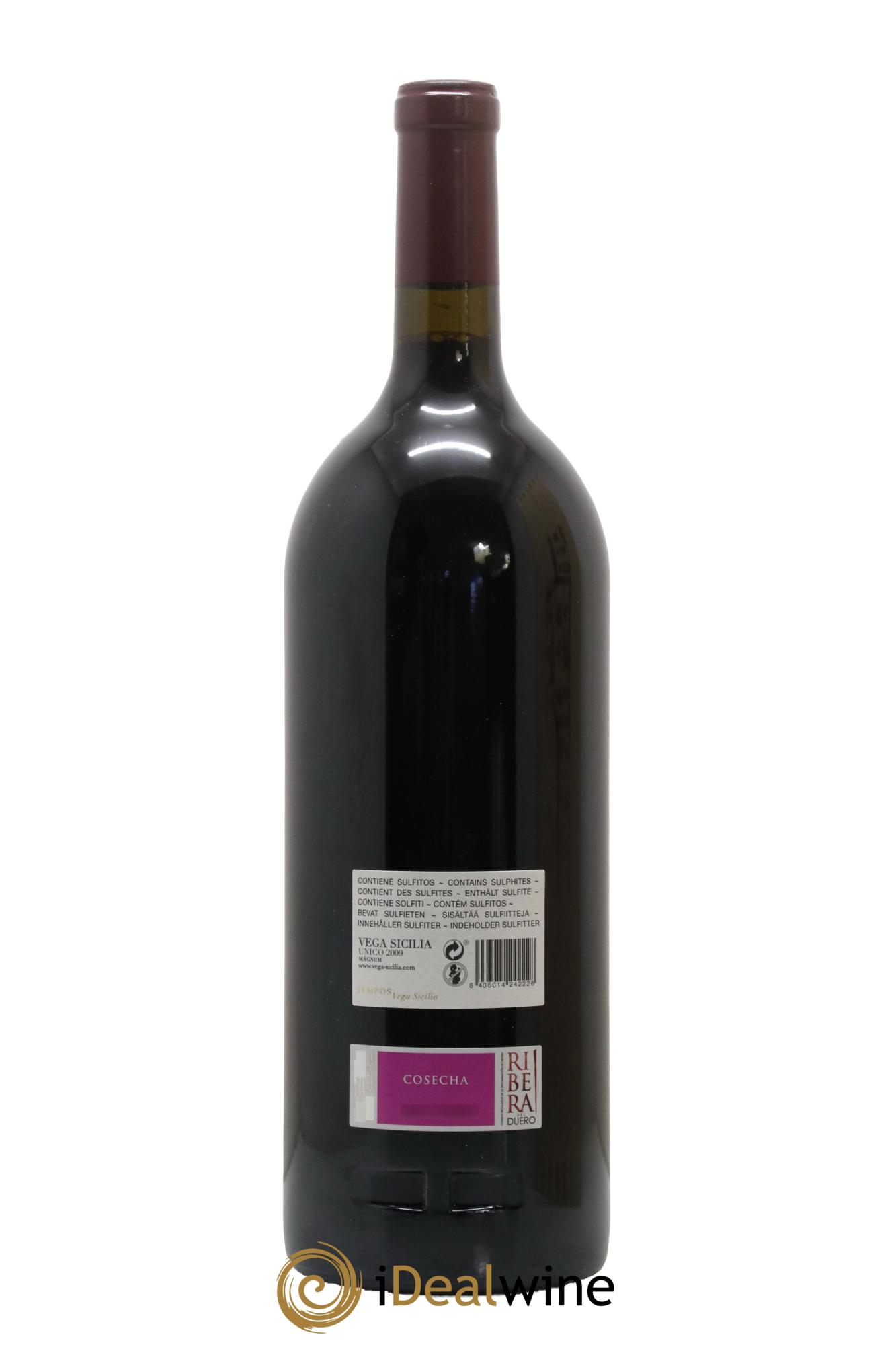 Ribera Del Duero DO Vega Sicilia Unico Famille Alvarez 2009 - Lot de 1 magnum - 2