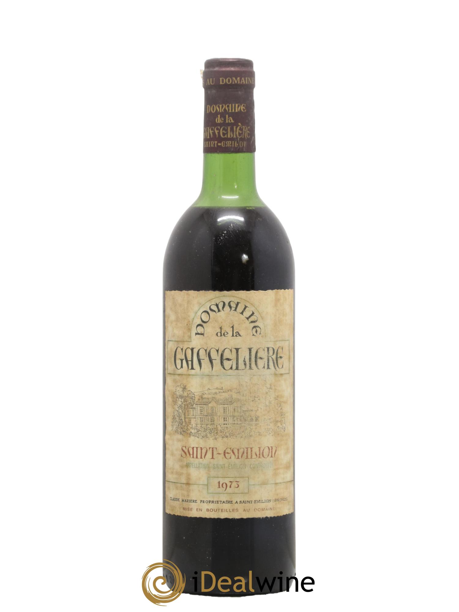 Saint-Émilion Domaine de la Gaffelière 1973 - Lot de 1 bouteille - 0