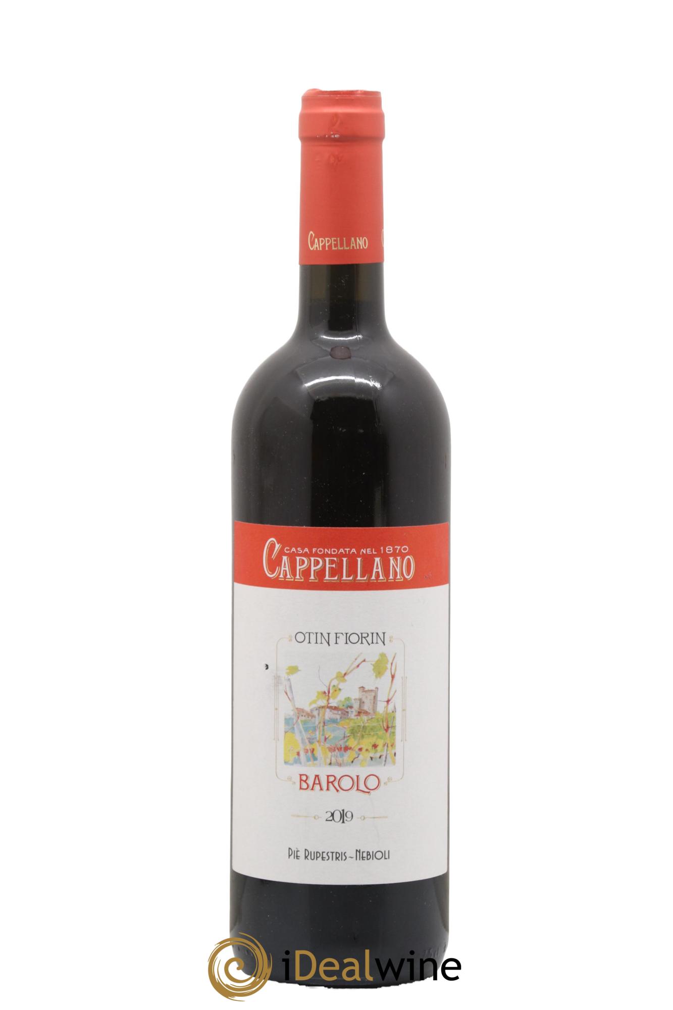 Barolo DOCG Pie Rupestris Cappellano 2019 - Lot of 1 bottle - 0