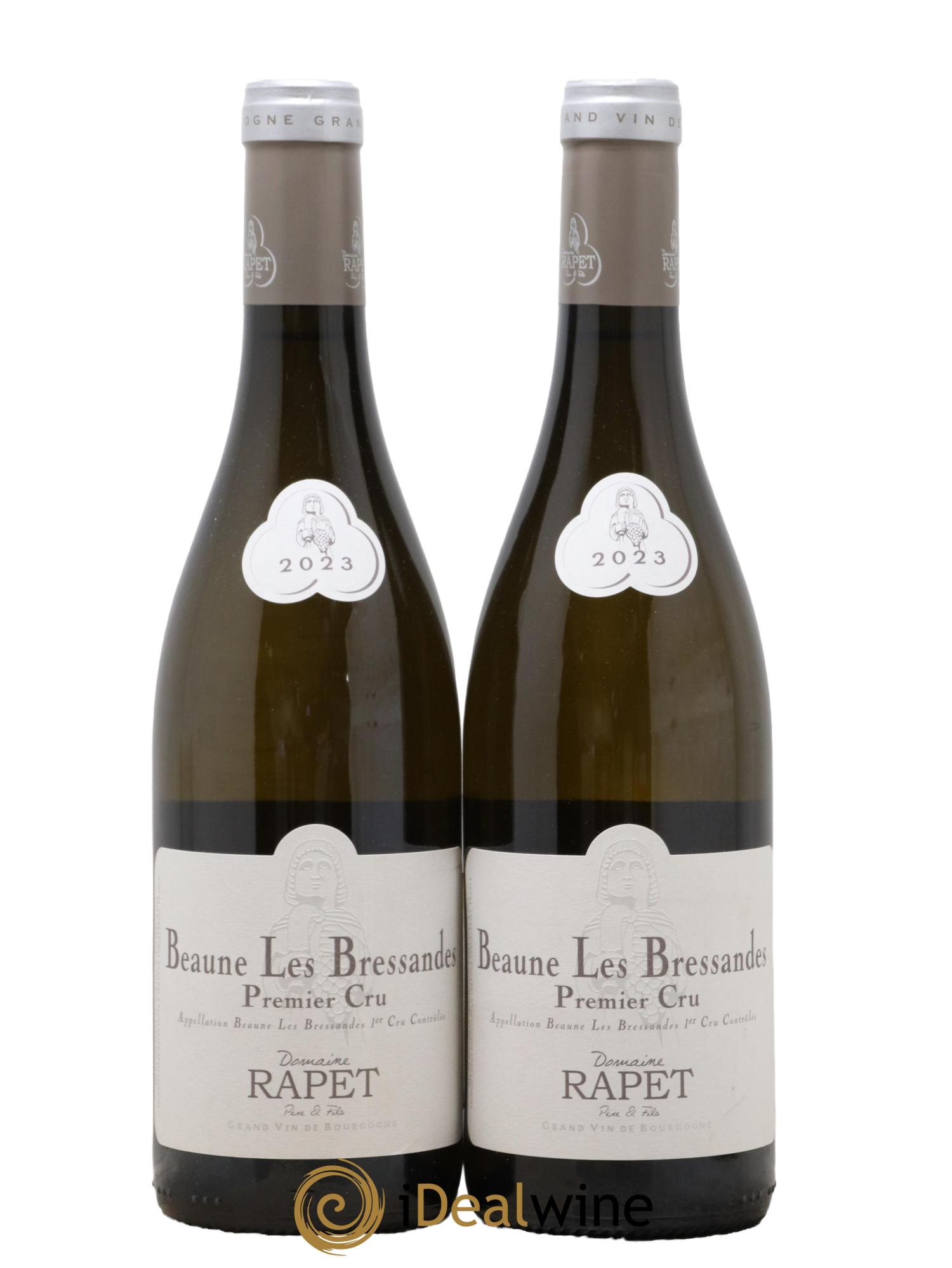 Beaune 1er Cru Les Bressandes Rapet Père & Fils 2023 - Lotto di 2 bottiglie - 0