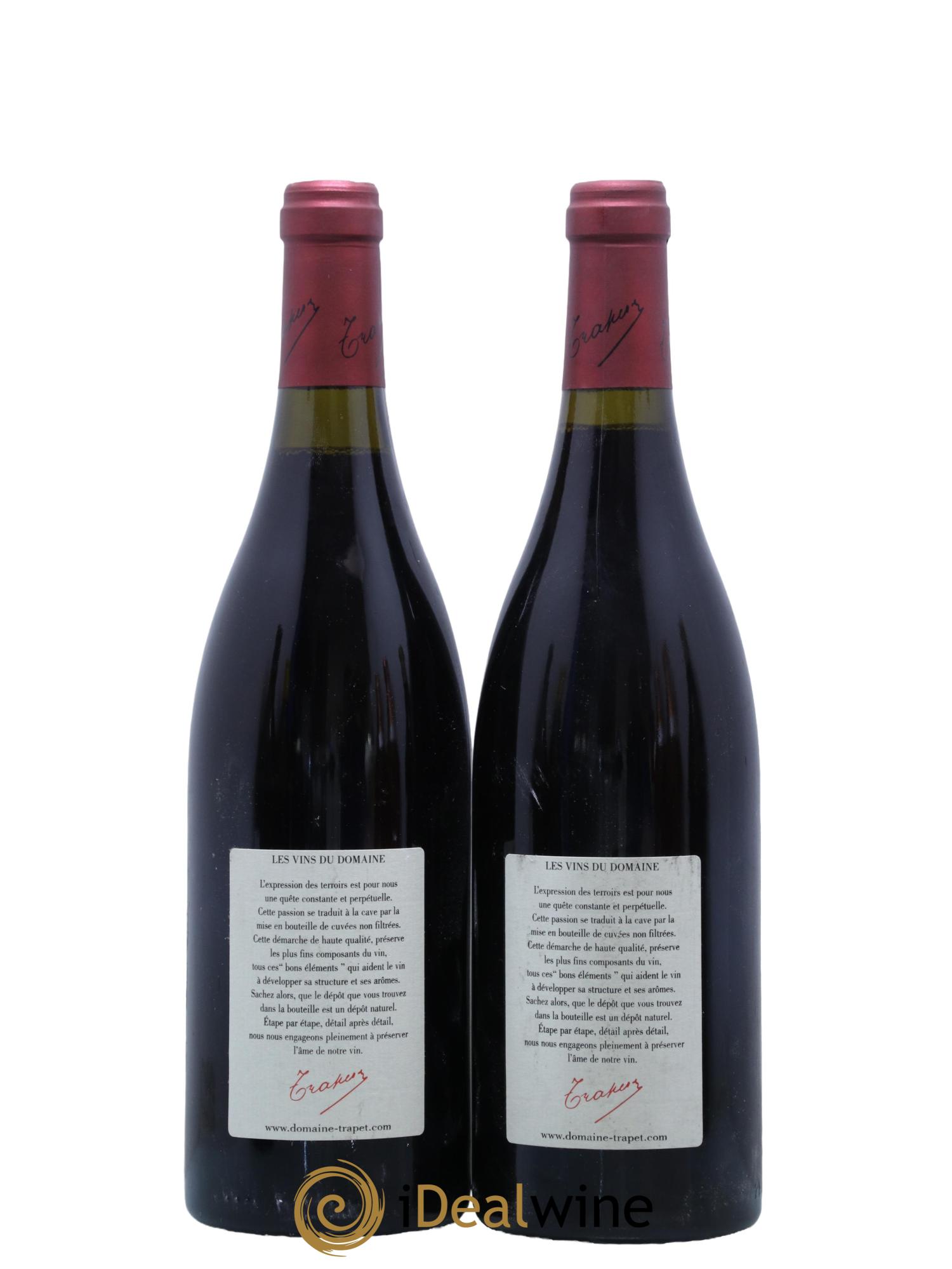 Chambertin Grand Cru Domaine Trapet 2002 - Lotto di 2 bottiglie - 1