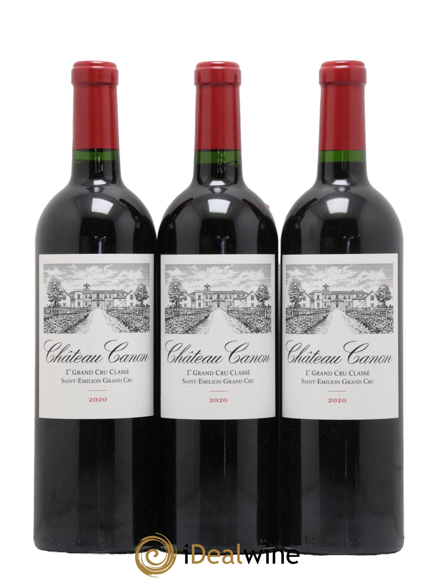 Château Canon 1er Grand Cru Classé B  2020 - Lot of 6 bottles - 3