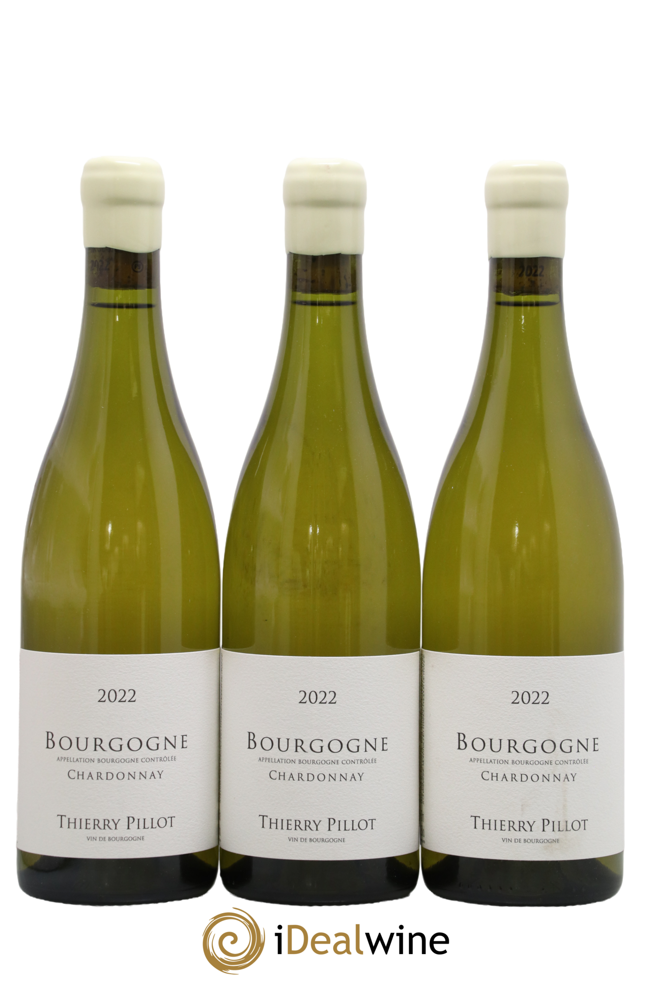 Bourgogne Chardonnay Thierry Pillot 2022 - Lot de 3 bouteilles - 0