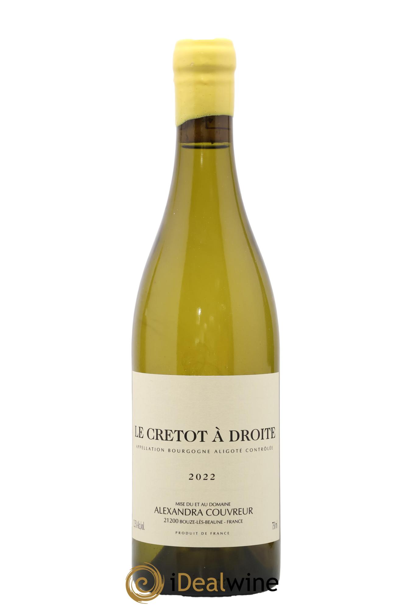 Bourgogne Aligoté Le Cretot à Droite Alexandra Couvreur 2022 - Lotto di 1 bottiglia - 0