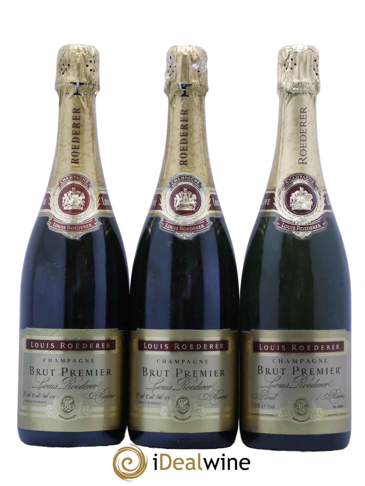 Premier Brut Louis Roederer - Lot de 3 bouteilles - 0