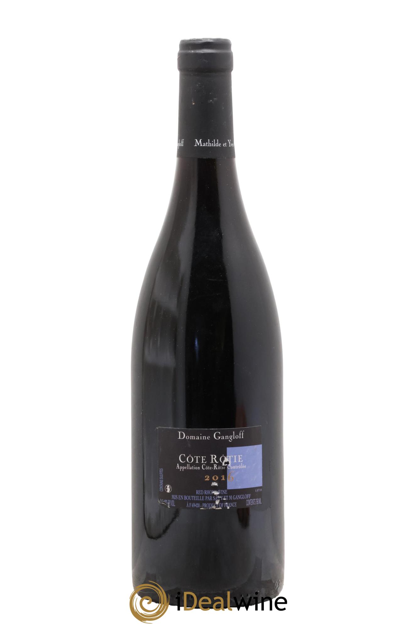 Côte-Rôtie La Barbarine Gangloff (Domaine) 2016 - Lot de 1 bouteille - 1