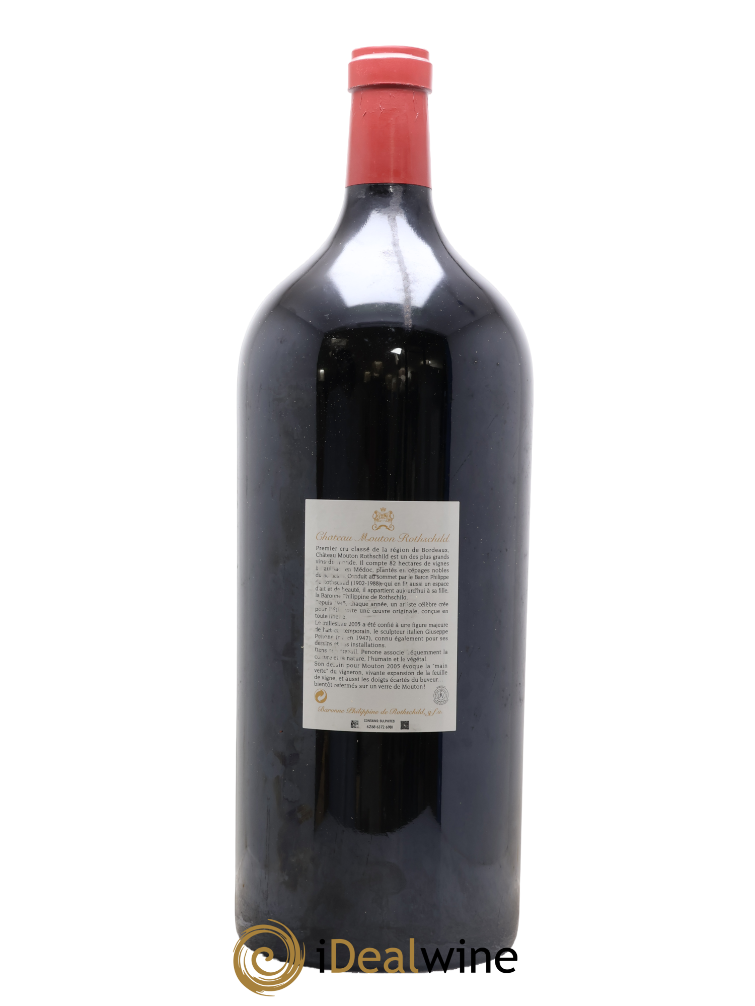 Château Mouton Rothschild 1er Grand Cru Classé 2005 - Lot de 1 impériale - 3