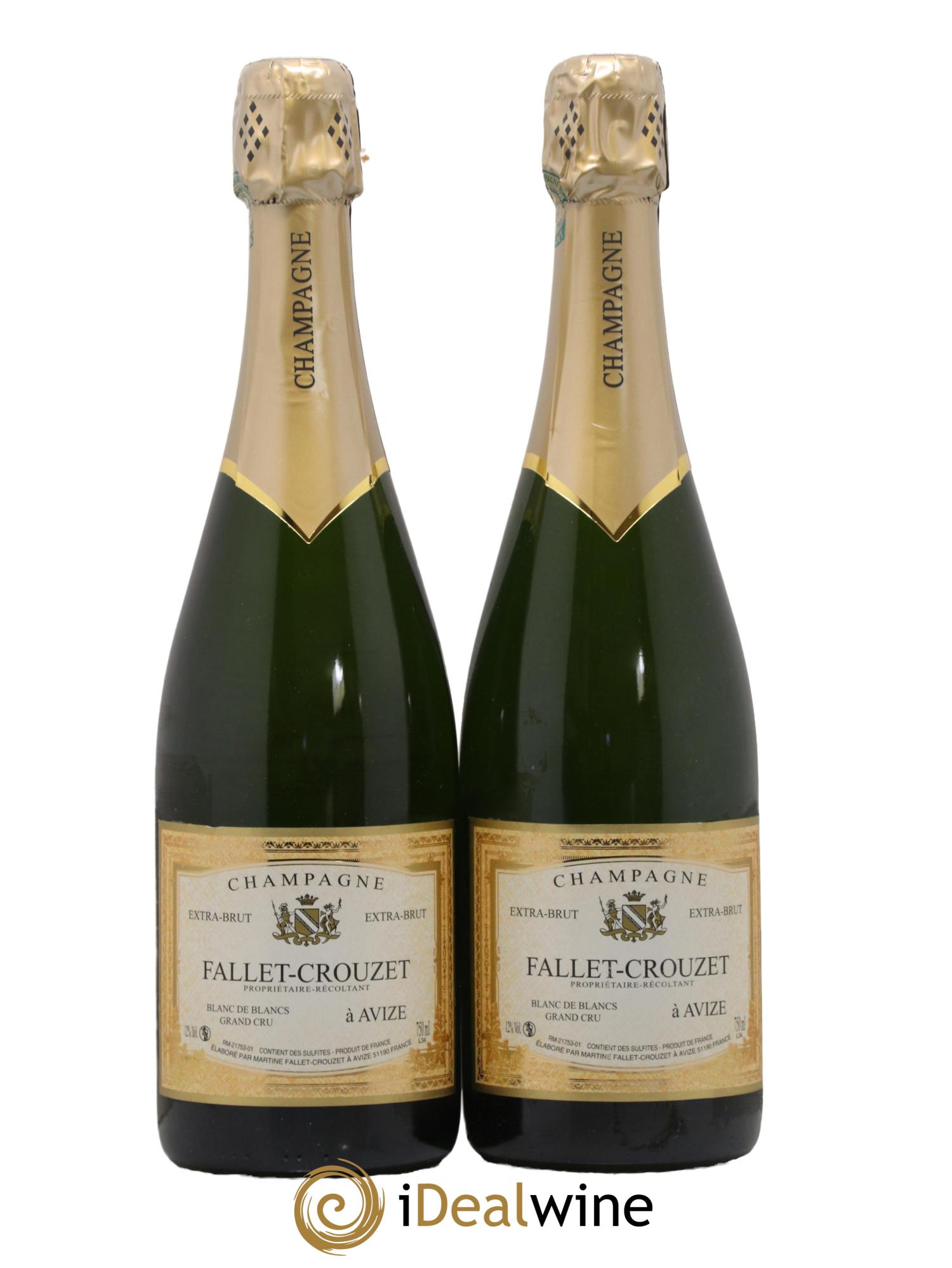 Blanc de Blancs Fallet-Crouzet - Lot de 2 bouteilles - 0