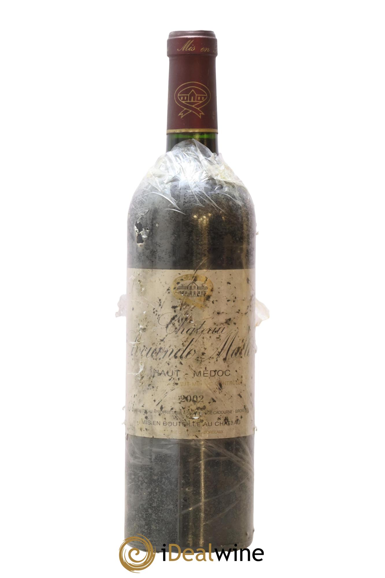 Château Sociando Mallet 2002 - Posten von 1 Flasche - 0