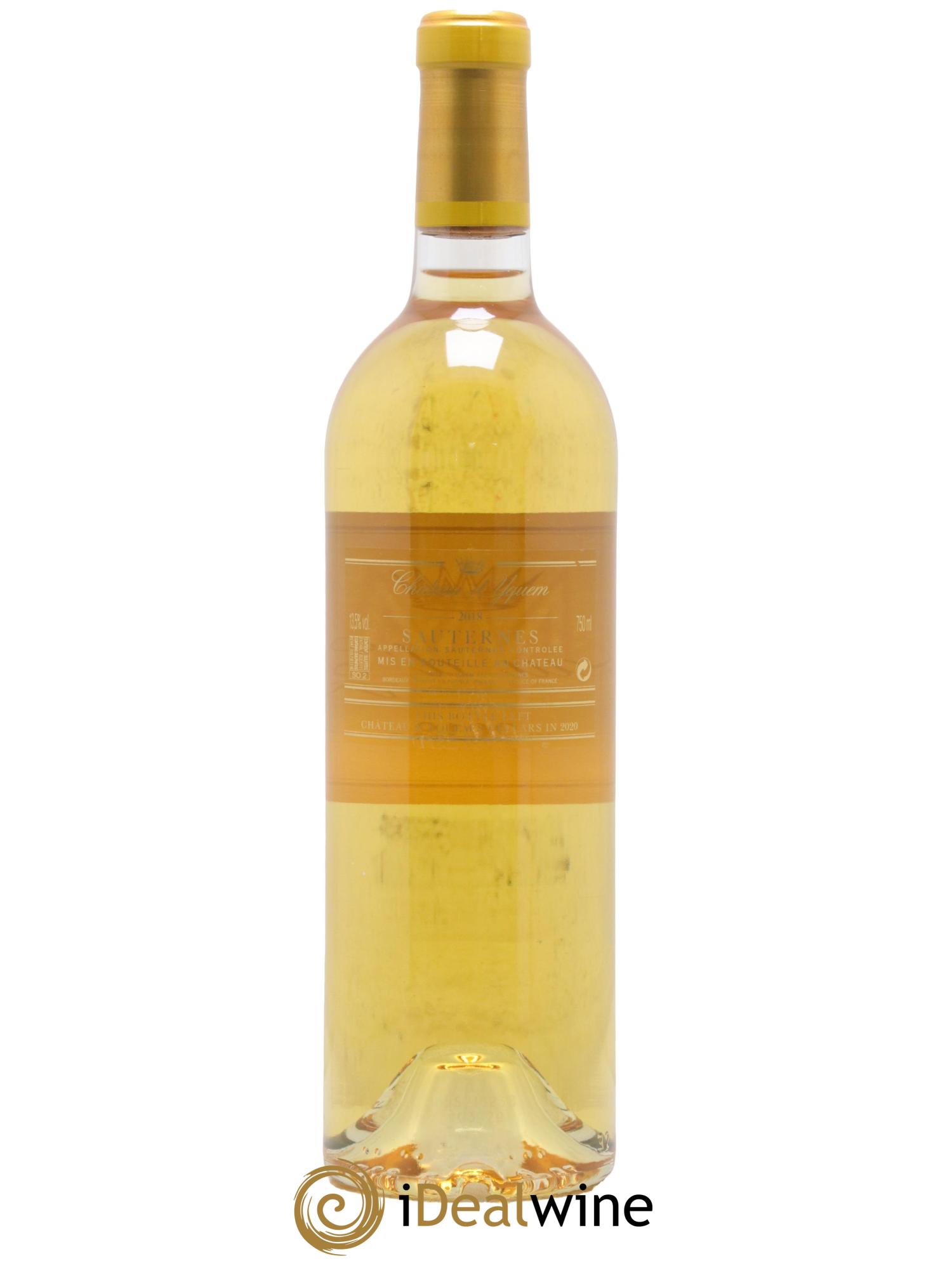 Château d' Yquem 1er Cru Classé Supérieur 2018 - Lotto di 1 bottiglia - 1