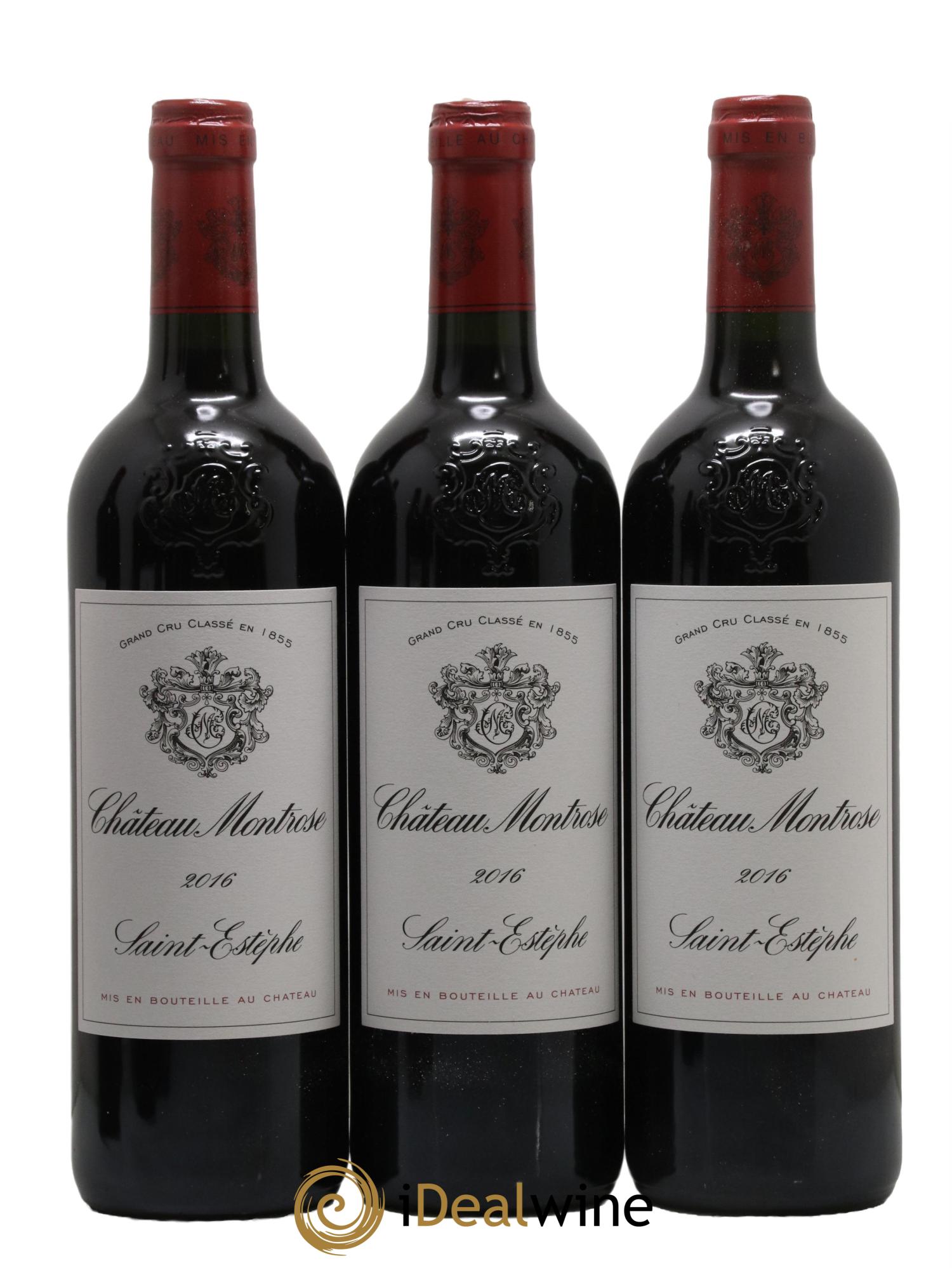 Château Montrose 2ème Grand Cru Classé 2016 - Lot de 6 bouteilles - 1