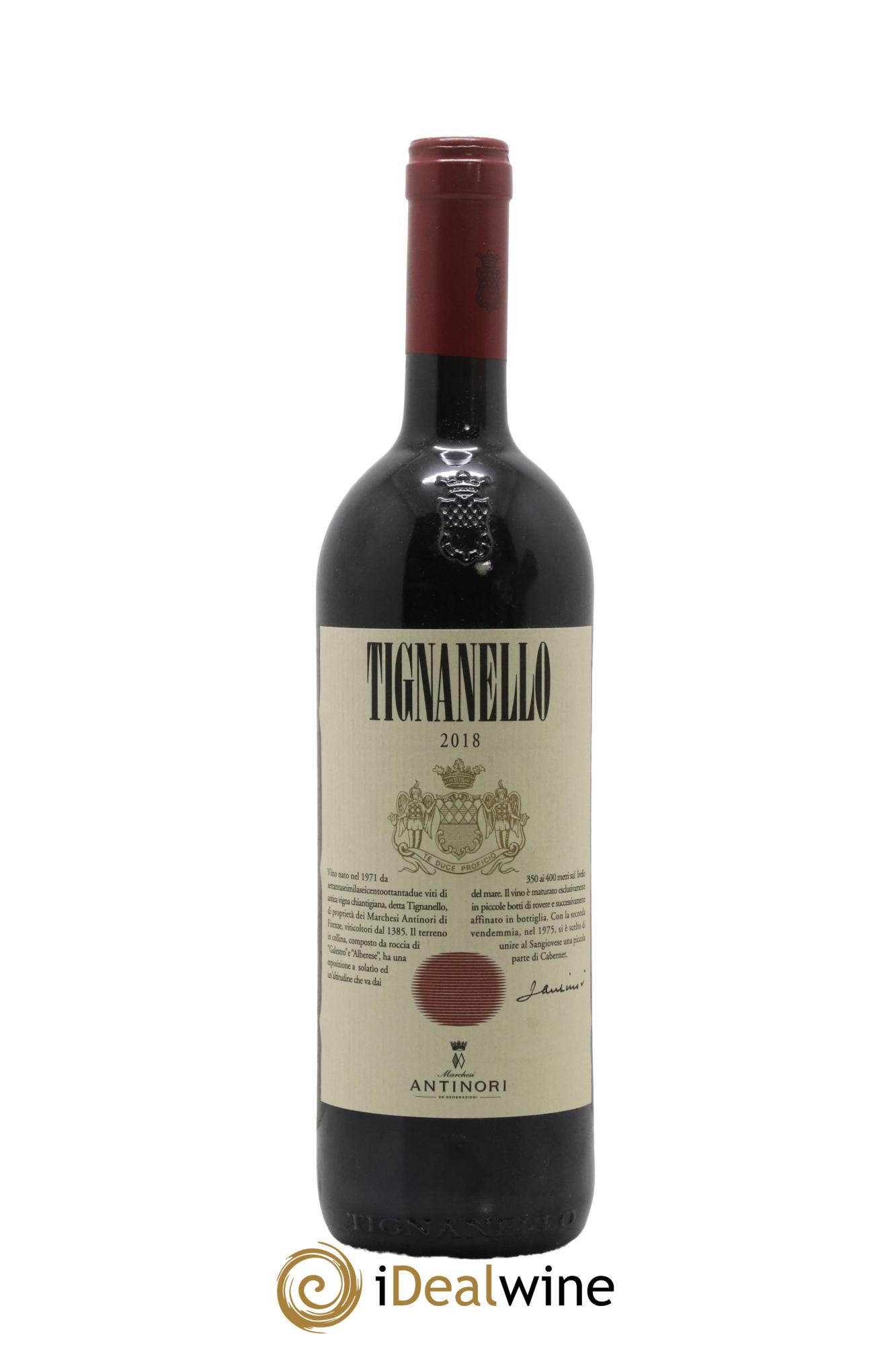 Toscana IGT Tignanello Tenuta Tignanello - Marchesi Antinori 2018 - Lot of 1 bottle - 0