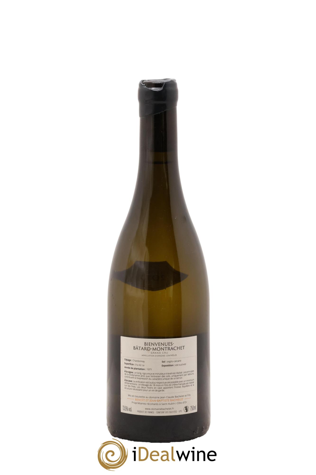 Bienvenues-Bâtard-Montrachet Grand Cru Jean-Claude Bachelet (Domaine) 2017 - Lot of 1 bottle - 1