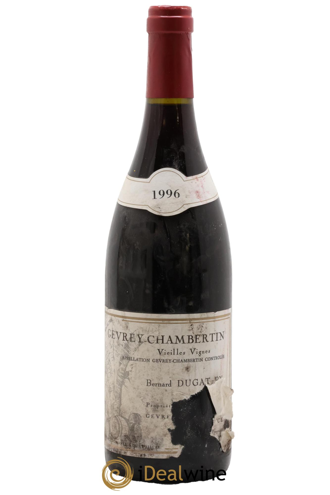 Gevrey-Chambertin Vieilles Vignes Dugat-Py 1996 - Lot of 1 bottle - 0
