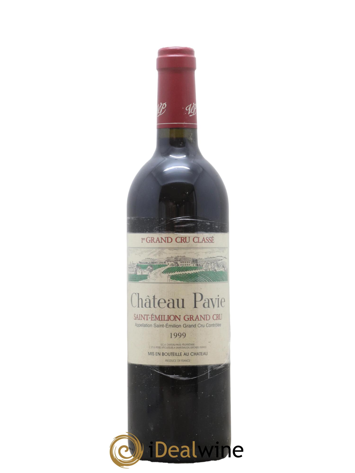 Château Pavie 1er Grand Cru Classé A 1999 - Lot de 1 bouteille - 0