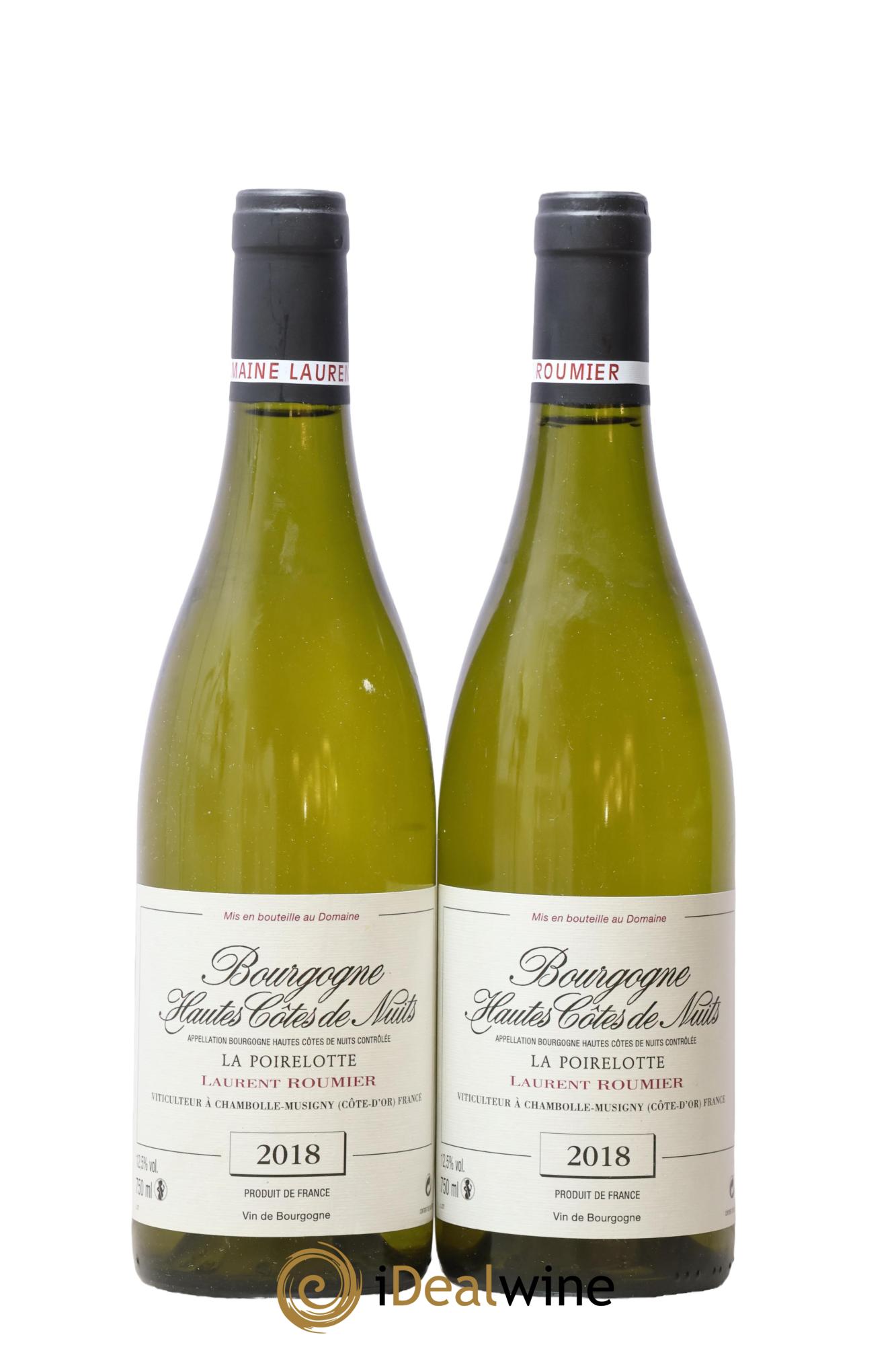 Hautes-Côtes de Nuits La Poirelotte Laurent Roumier 2018 - Posten von 2 Flaschen - 0
