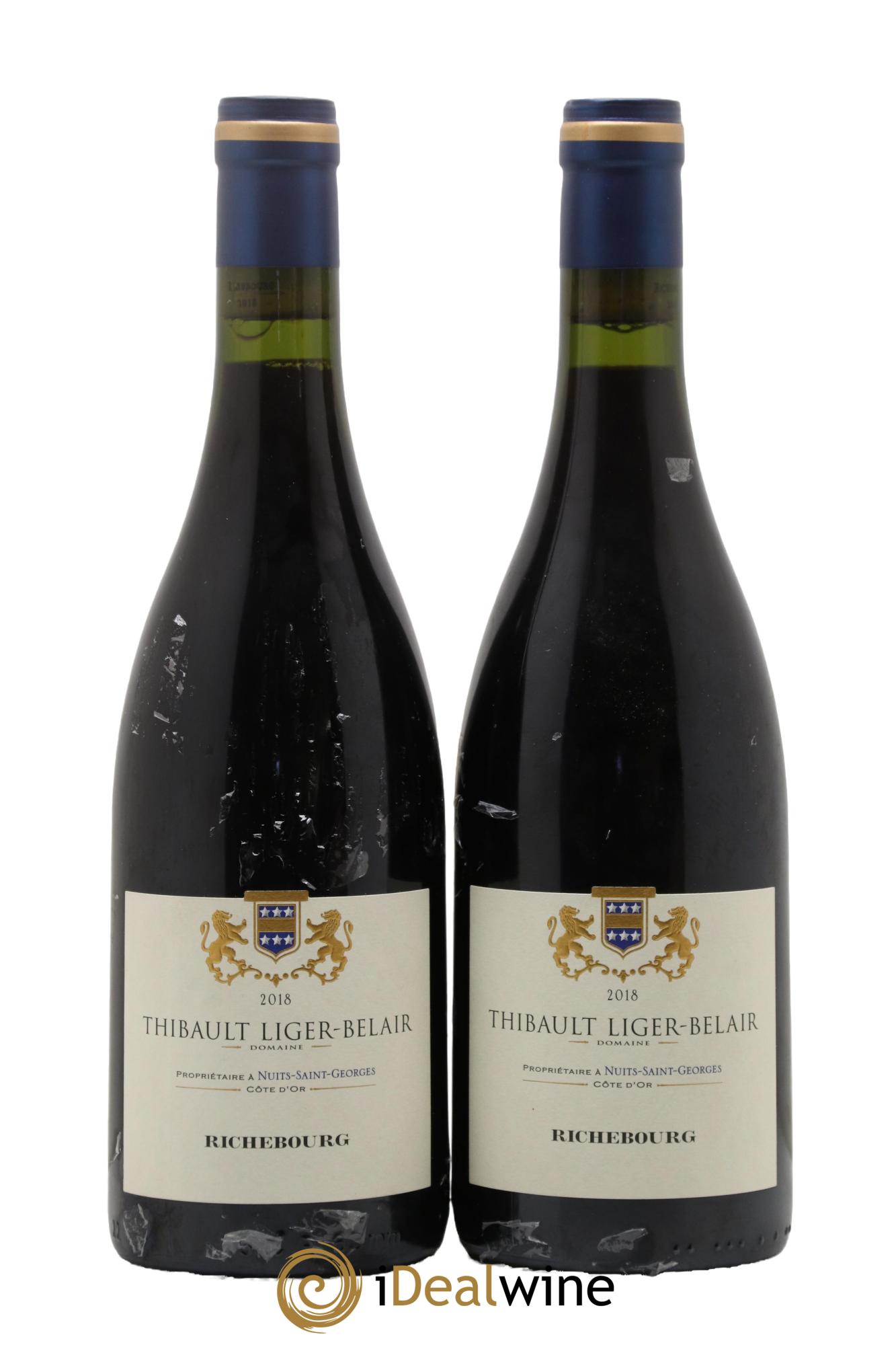 Richebourg Grand Cru Thibault Liger-Belair 2018 - Lot de 2 bouteilles - 0