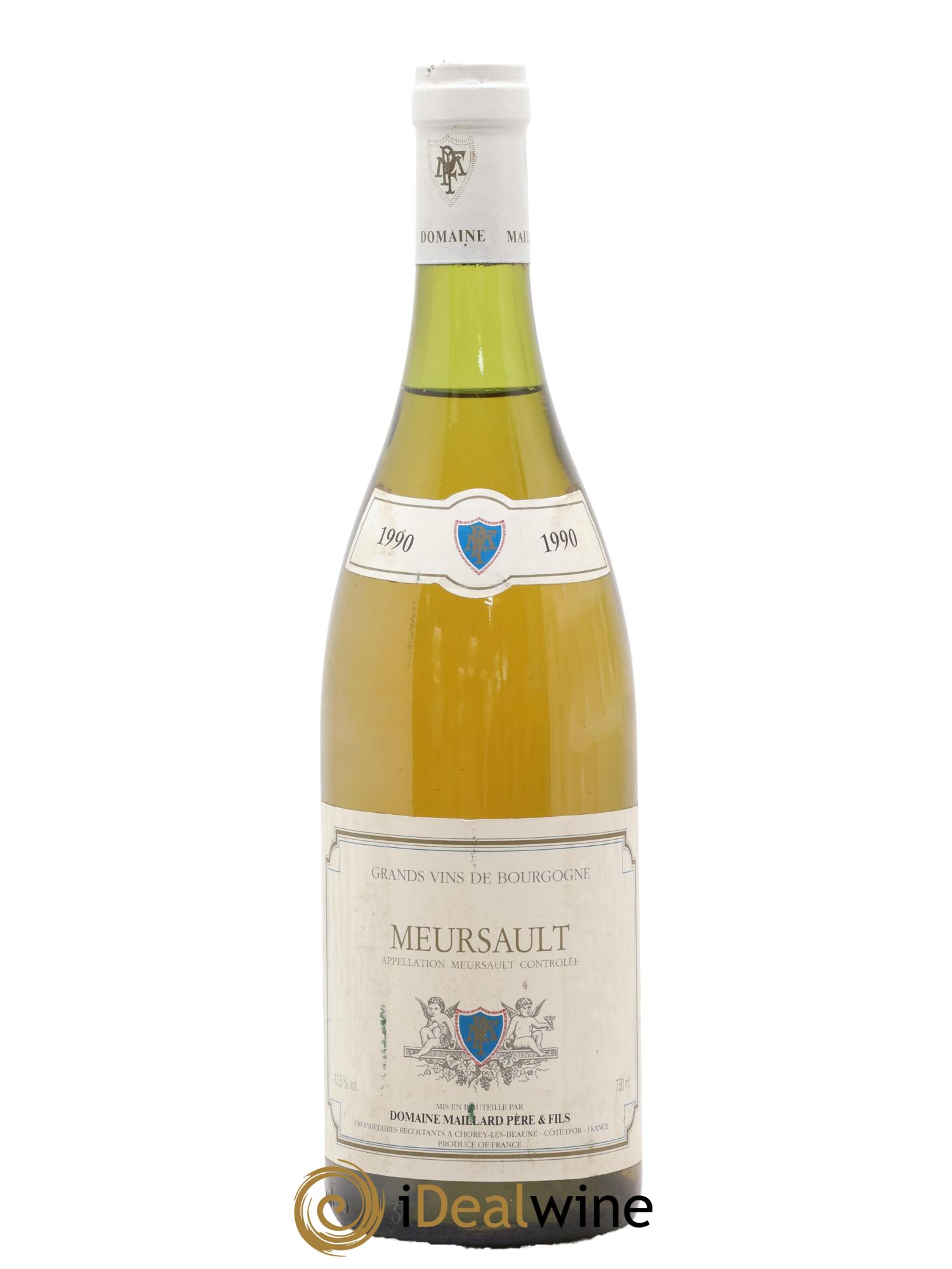 Meursault Maillard et Fils (Domaine) 1990 - Posten von 1 Flasche - 0