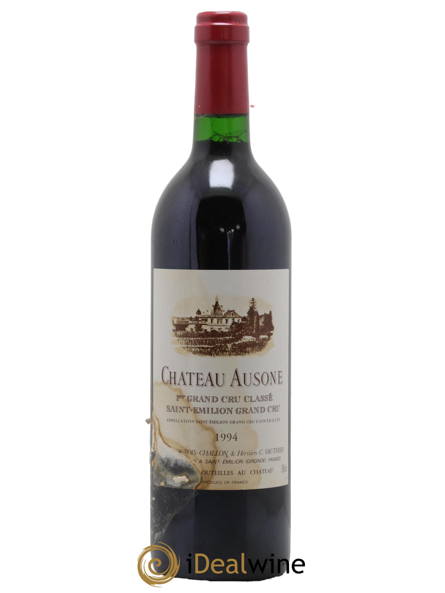 Château Ausone 1er Grand Cru Classé A 1994 - Lot de 1 bouteille - 0